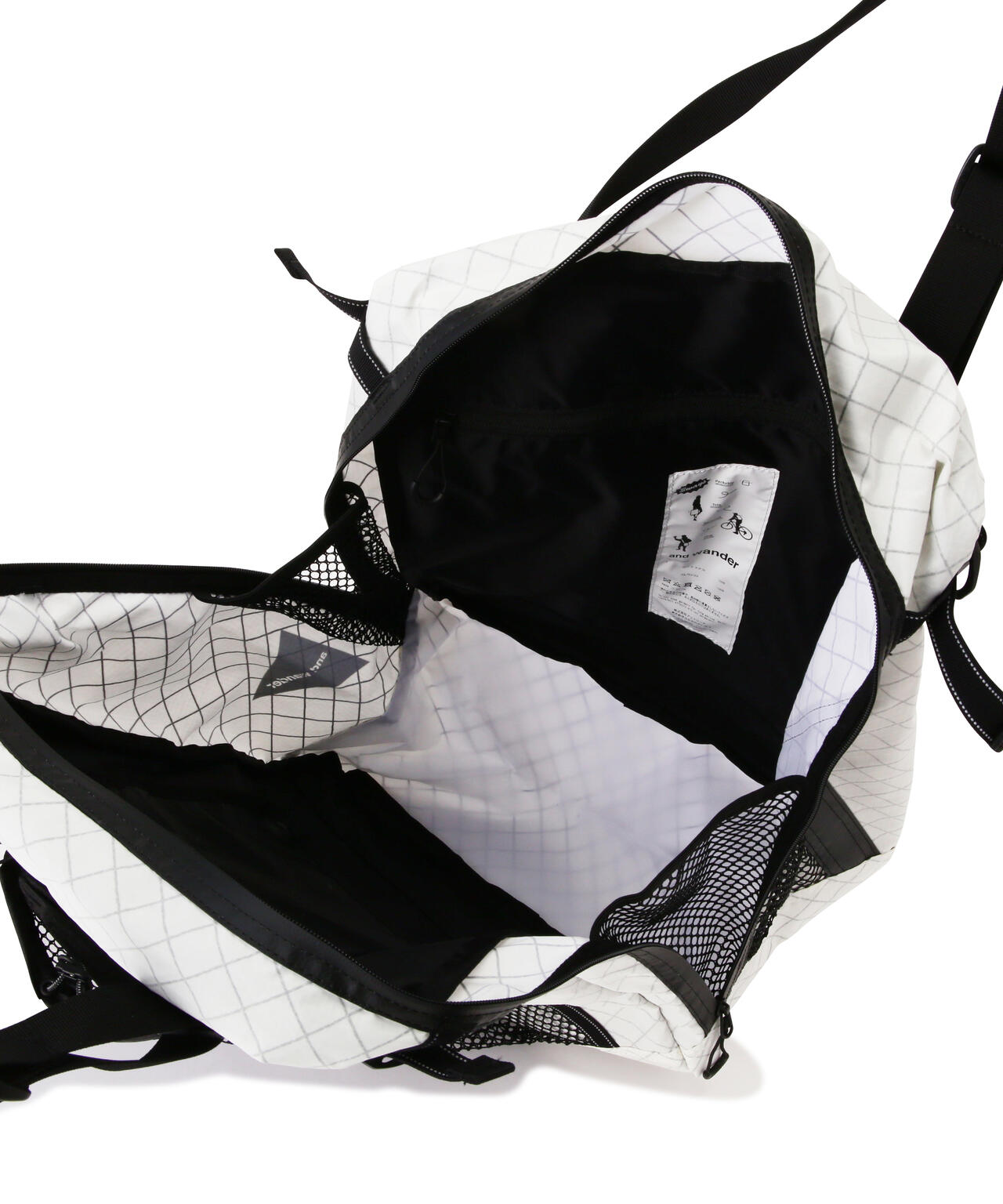 and wander/アンドワンダー　ECOPAK 30L 3way tote bag