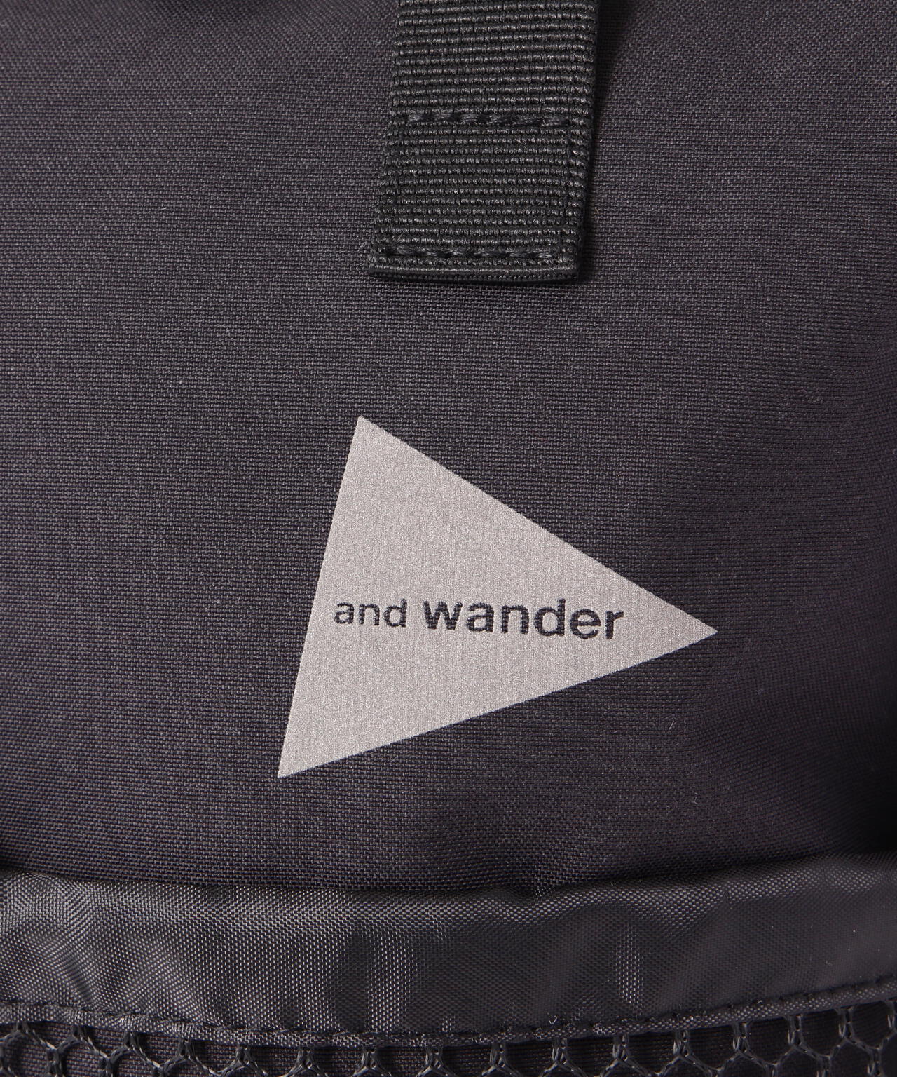 and wander/アンドワンダー  PE/CO 2way bag