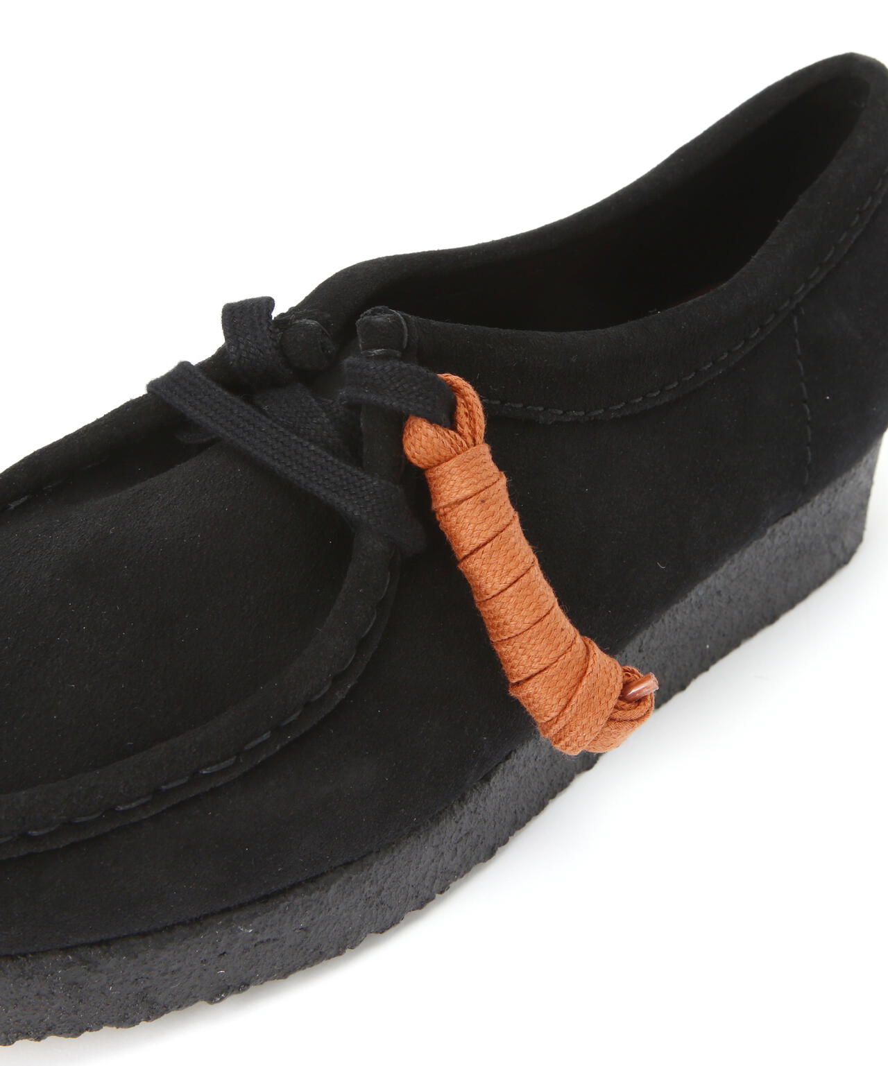CLARKS/クラークス　WALLABEE BLACK SUEDE ワラビー　レディース