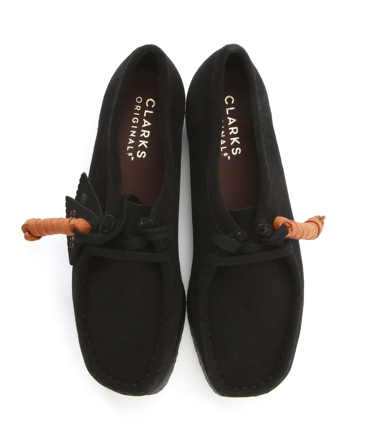 CLARKS/クラークス　WALLABEE BLACK SUEDE ワラビー　レディース