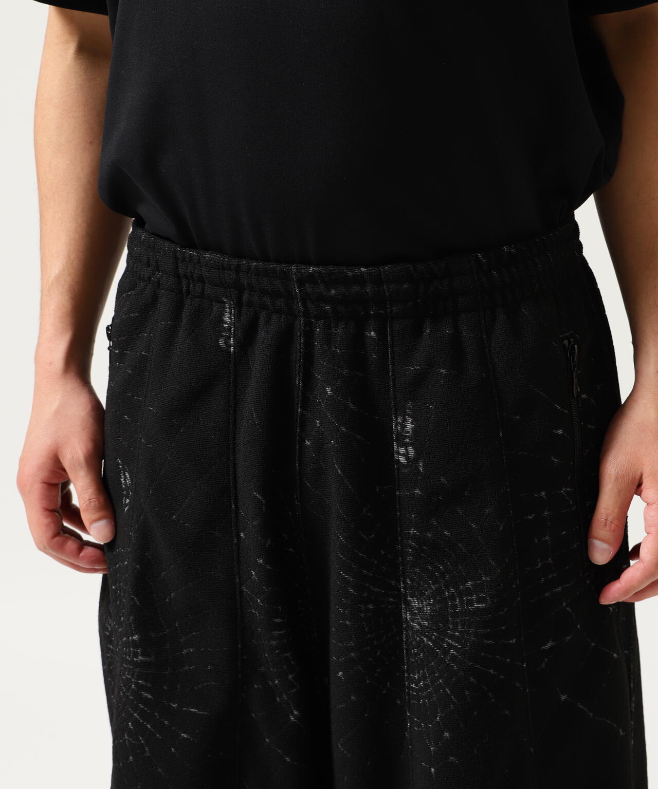 Needles/ニードルズ  H.D. Track Pant - Pile Jacquard / Spider Web