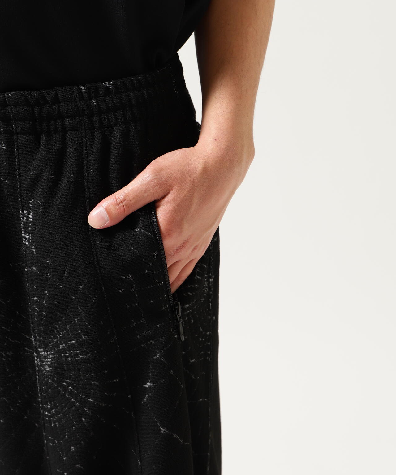 Needles/ニードルズ  H.D. Track Pant - Pile Jacquard / Spider Web