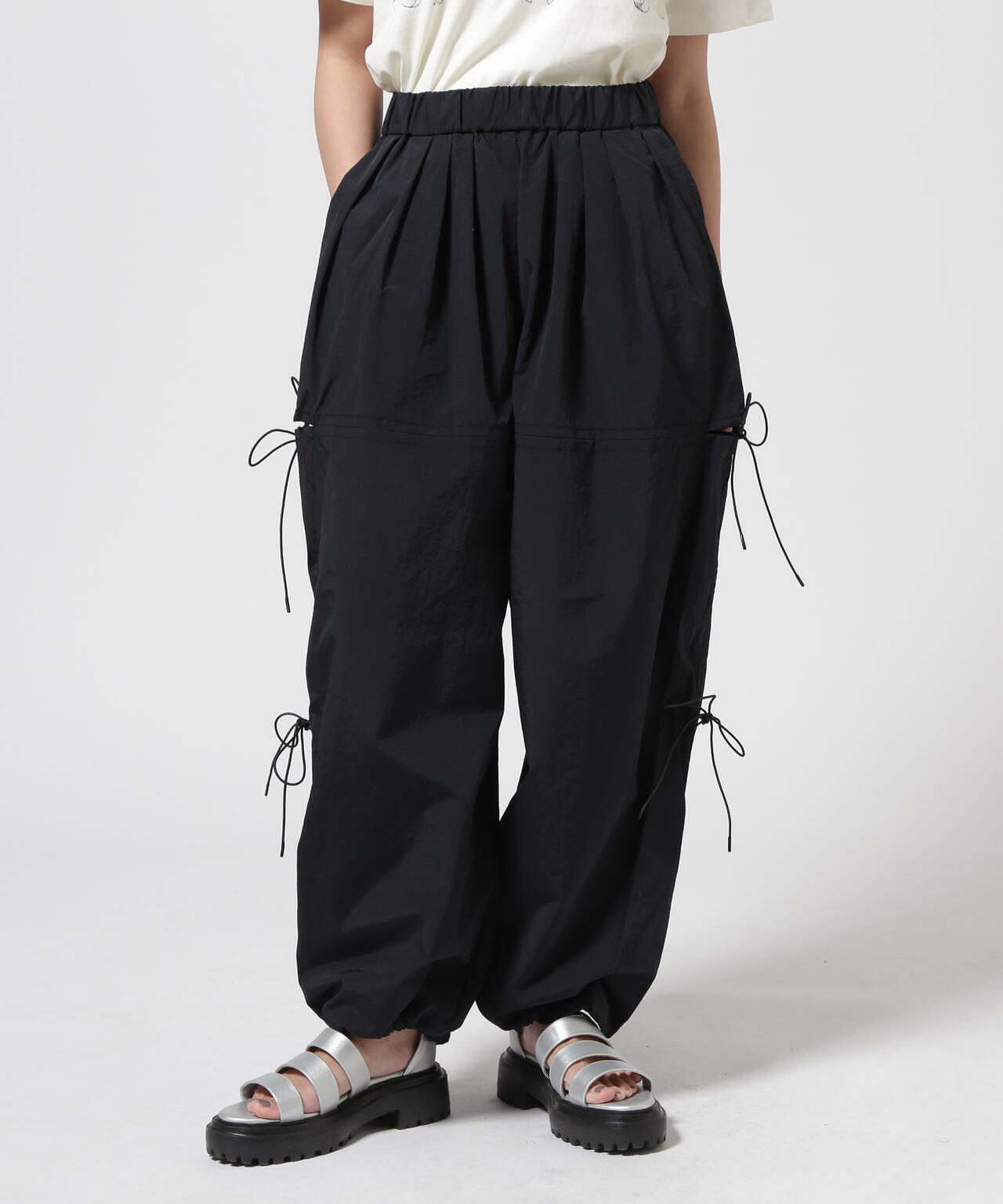 RHODOLIRION/ロドリリオン  Strings Pants - Taffeta