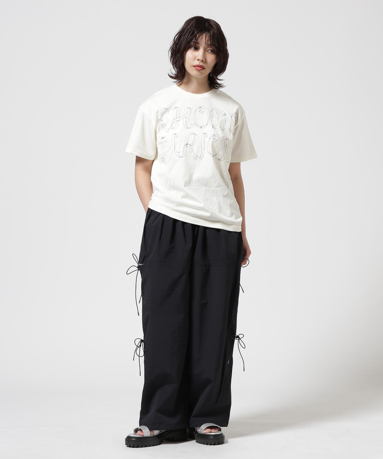 RHODOLIRION/ロドリリオン  Strings Pants - Taffeta