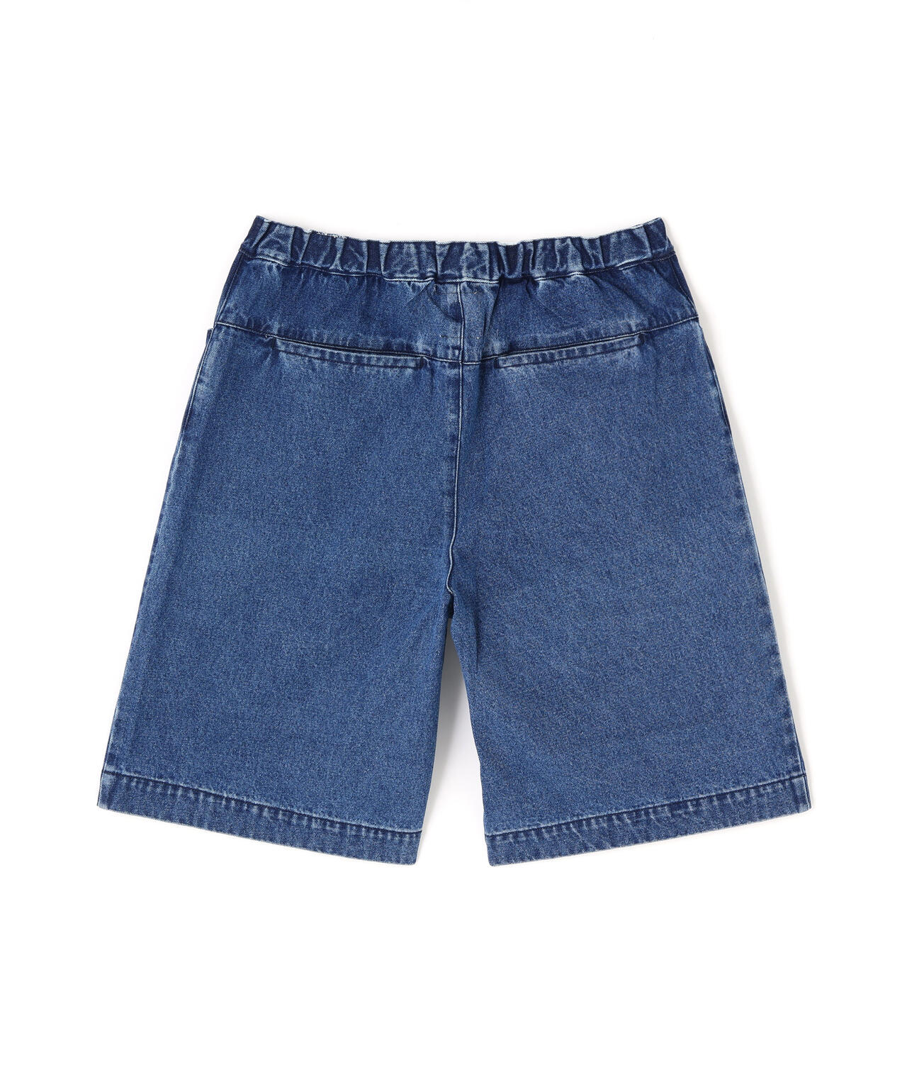 B omnivore/ビーオムニボー　DENIM WIDE SHORTS デニムワイドショーツ