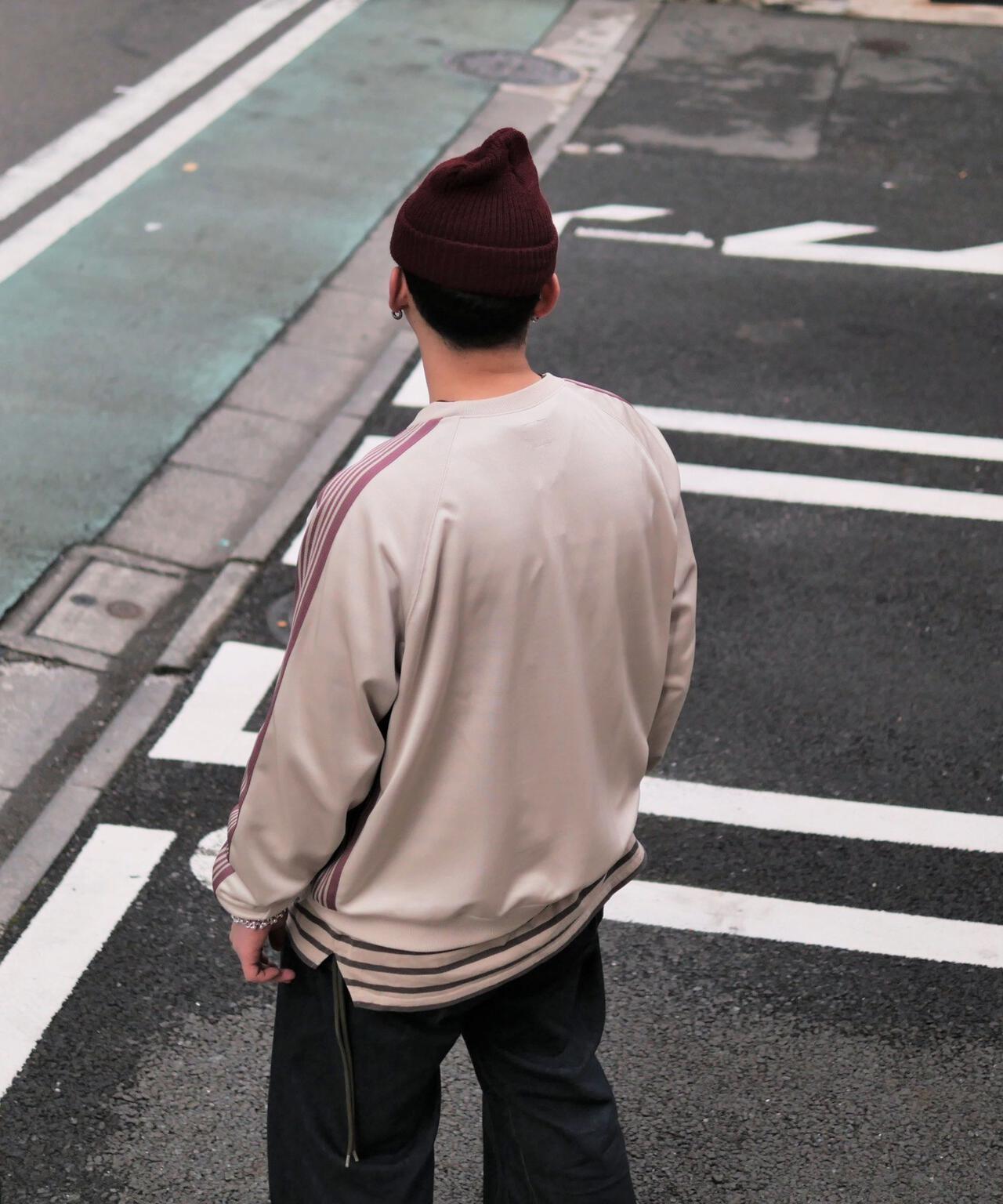 Needles/ニードルズ　Track Crew Neck Sh-Poly Smooth