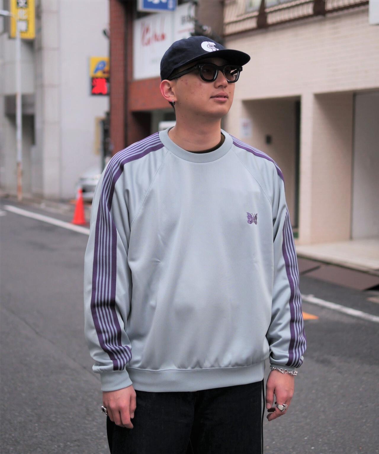 Needles/ニードルズ　Track Crew Neck Sh-Poly Smooth