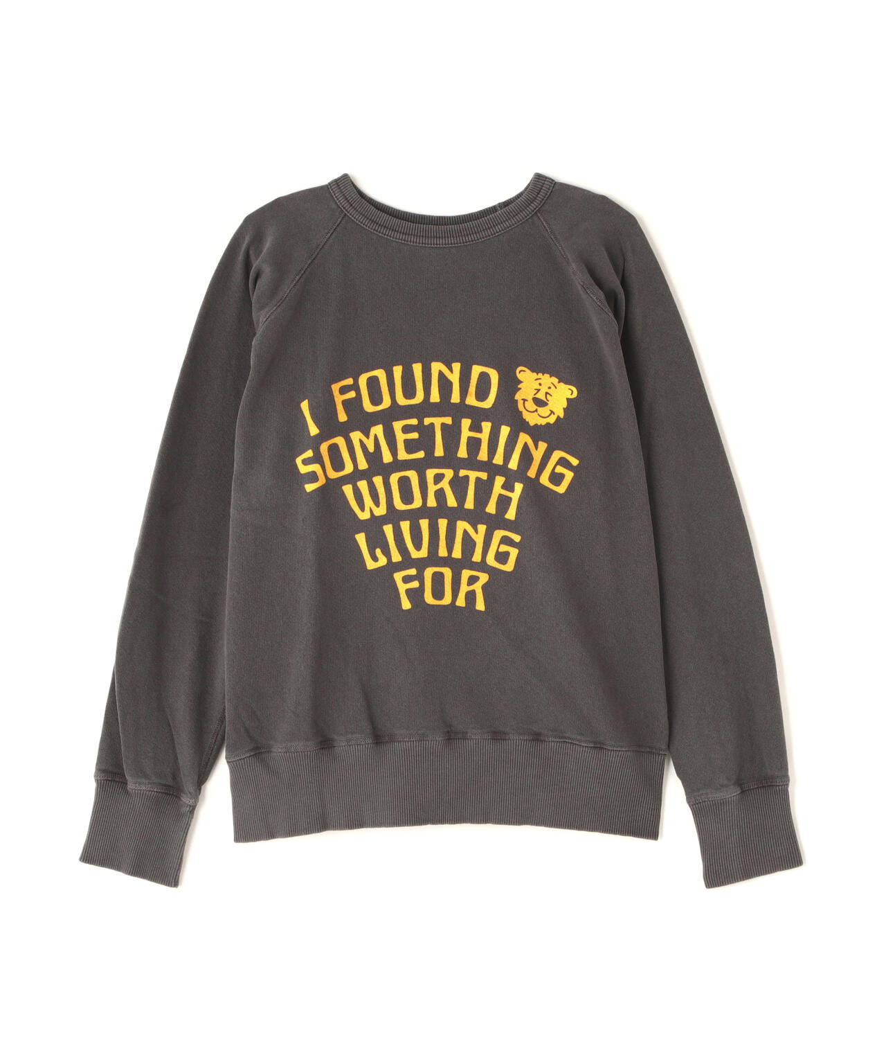 MIXTA/ミクスタ  MIXTIGER CREW NECK SWEAT RAGRAN