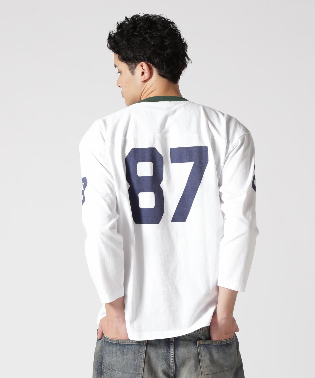 Champion/チャンピオン　3/4 SLEEVE FOOTBALL T-SHIRT フットボール