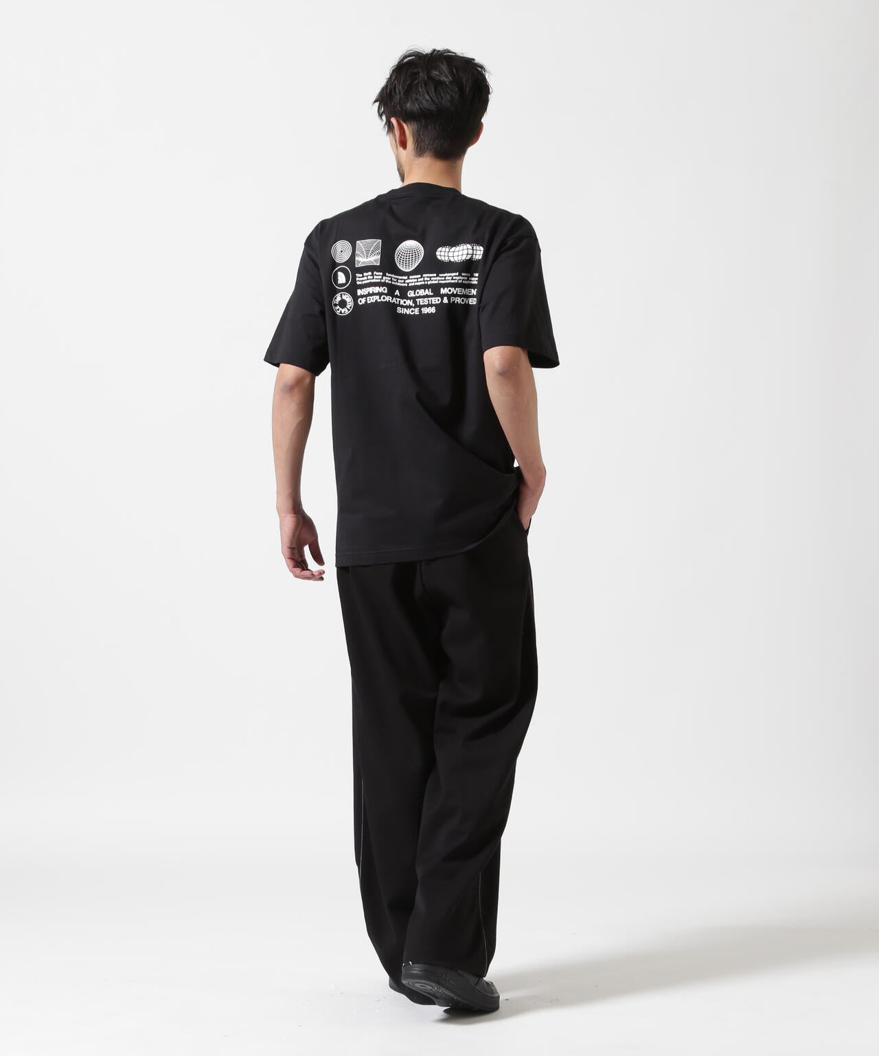 THE NORTH FACE/ザ・ノース・フェイス　S/S FD Globe Grid Cotton Tee