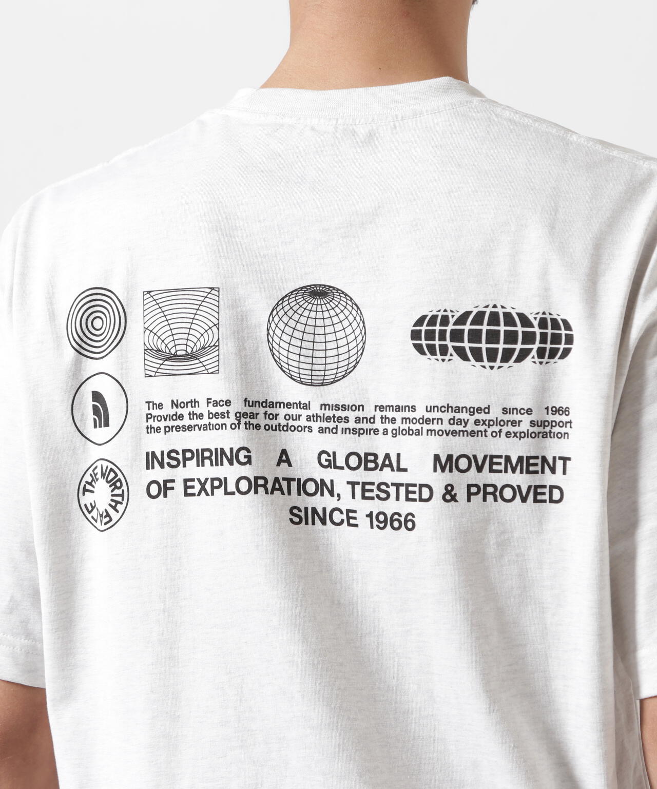 THE NORTH FACE/ザ・ノース・フェイス　S/S FD Globe Grid Cotton Tee