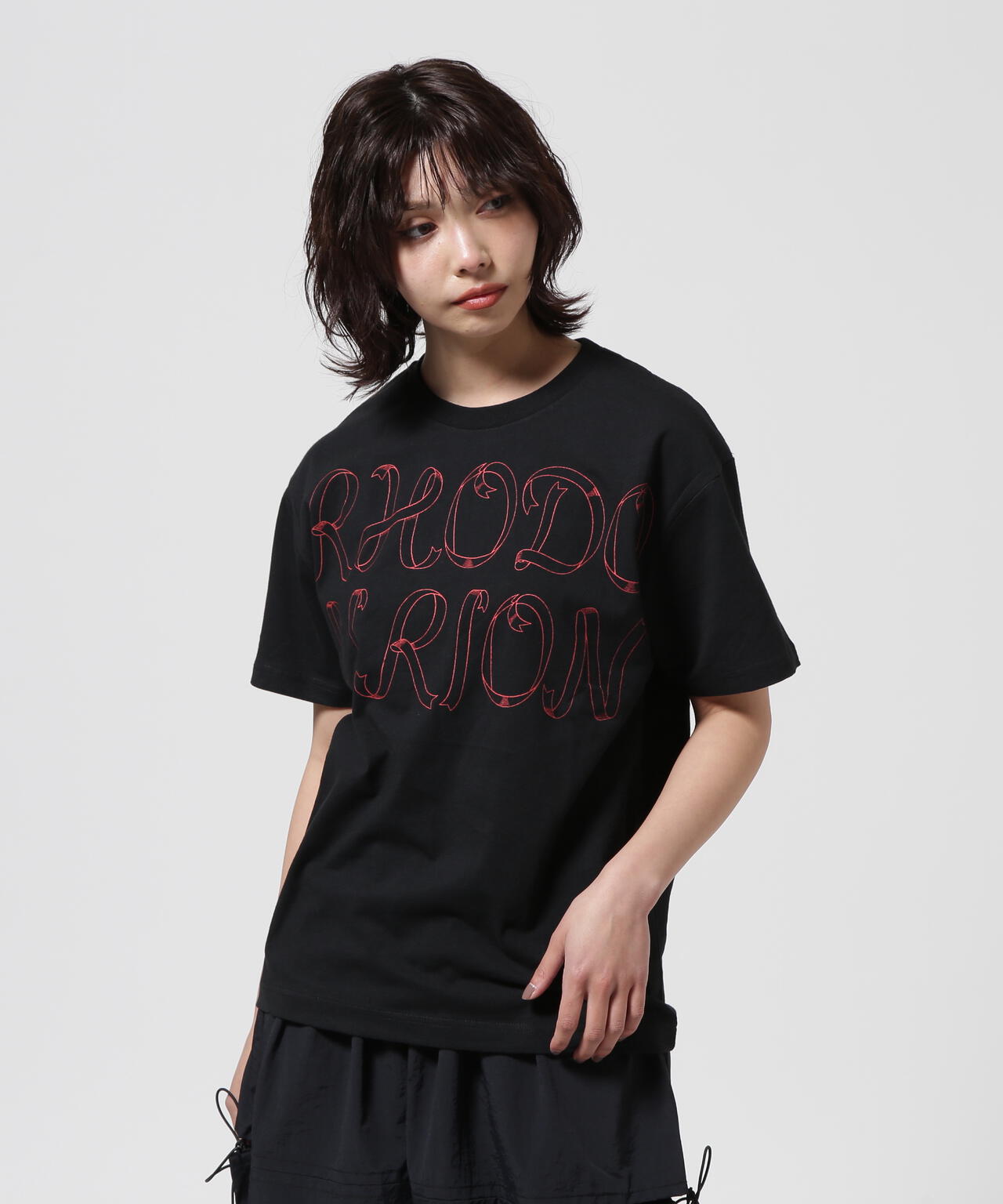 RHODOLIRION  Printed Making a bow with Ribbon Tee