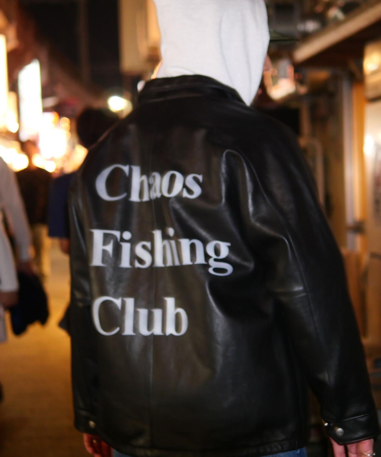 Chaos Fishing Club×Schott×BEAVER 別注SHEEP COACH JKT