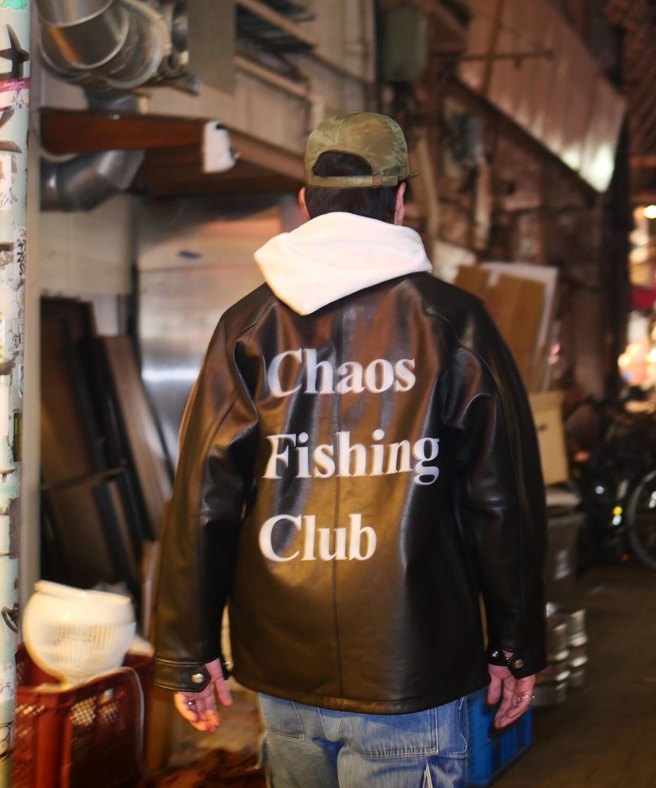 Chaos Fishing Club×Schott×BEAVER 別注SHEEP COACH JKT