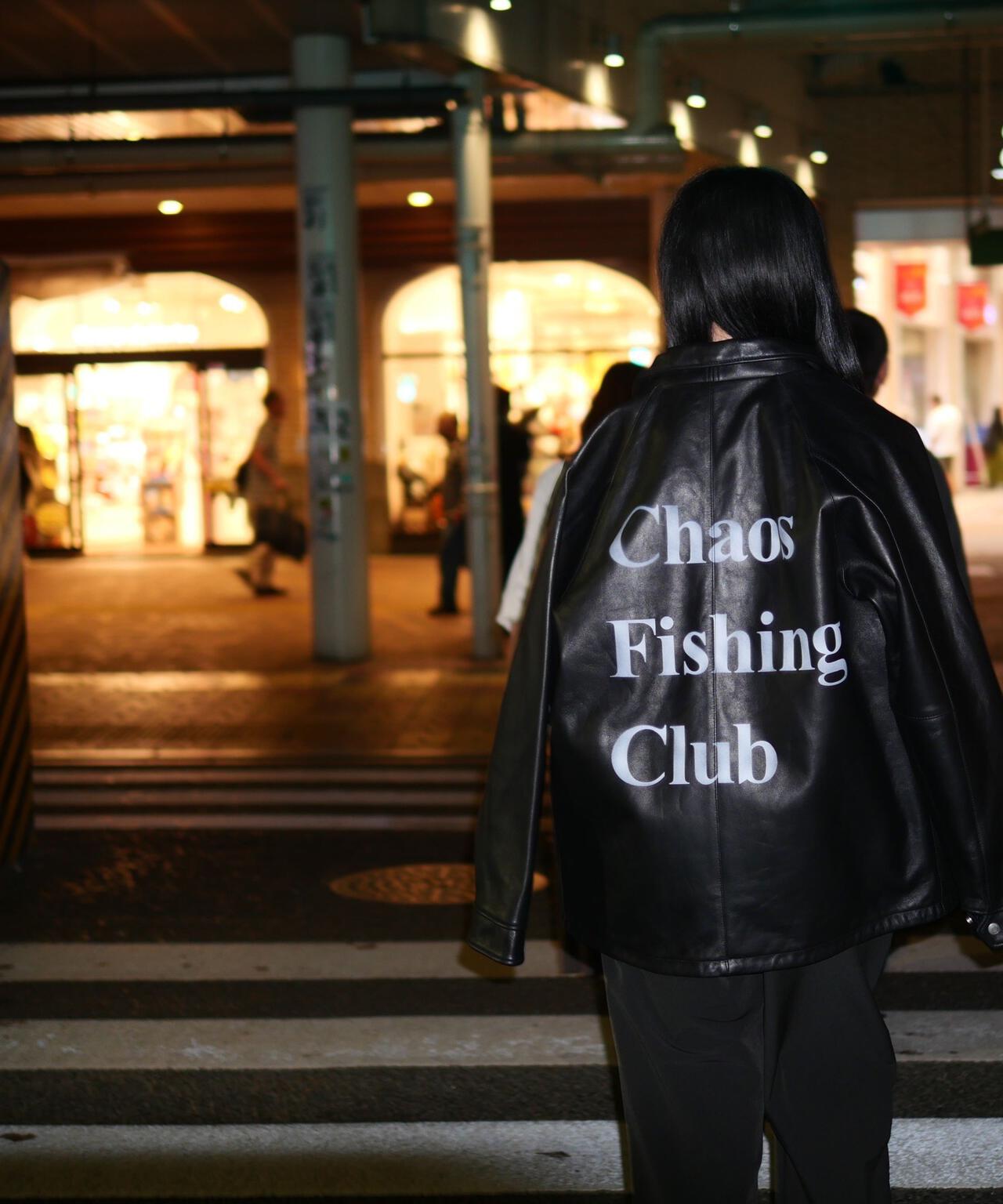 Chaos Fishing Club×Schott×BEAVER 別注SHEEP COACH JKT