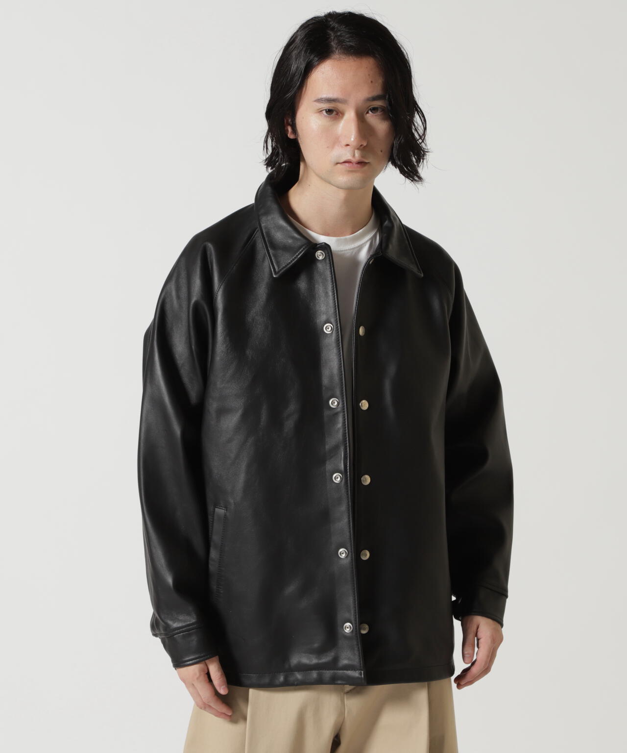 Chaos Fishing Club×Schott×BEAVER 別注SHEEP COACH JKT