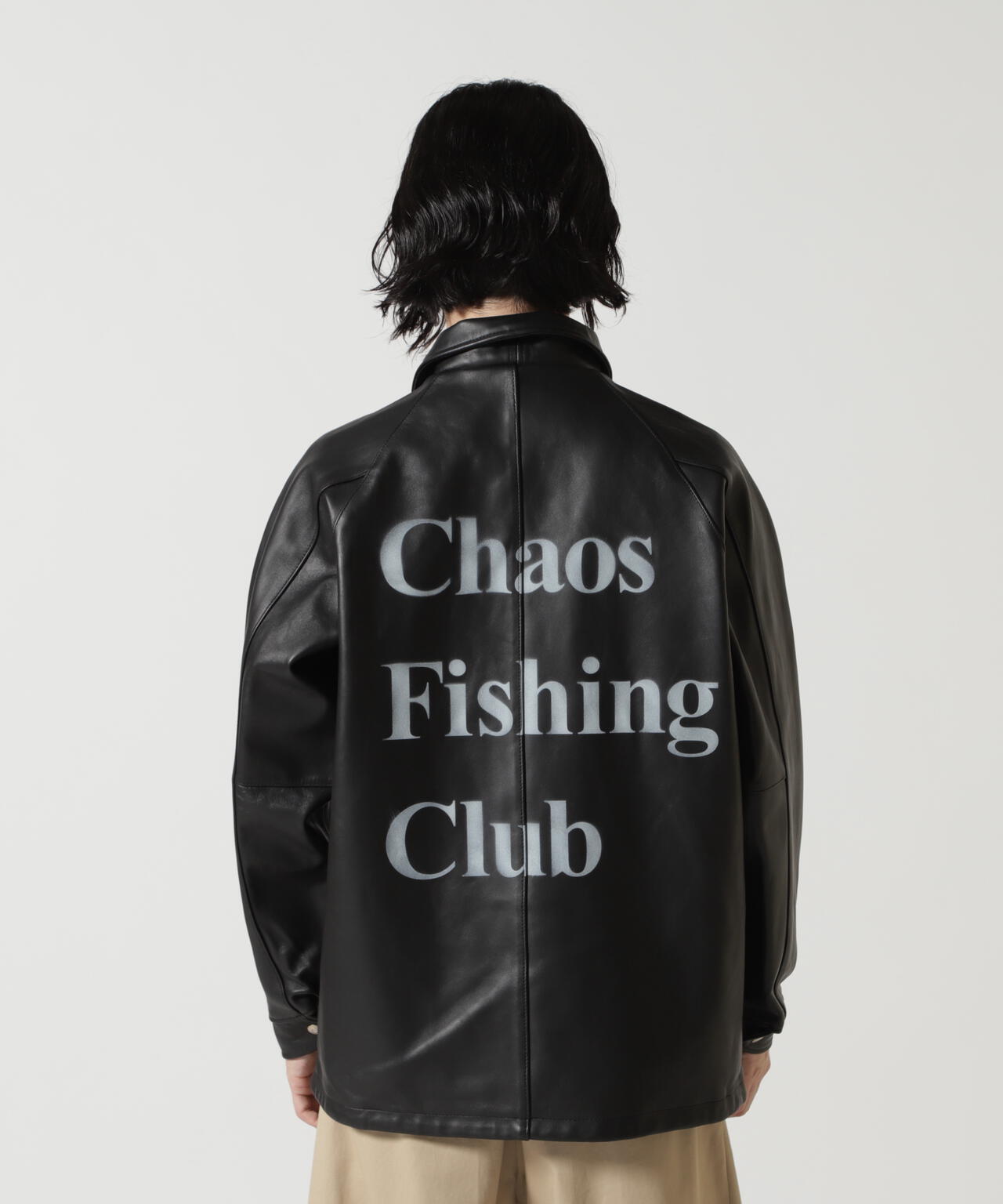 Chaos Fishing Club×Schott×BEAVER 別注SHEEP COACH JKT