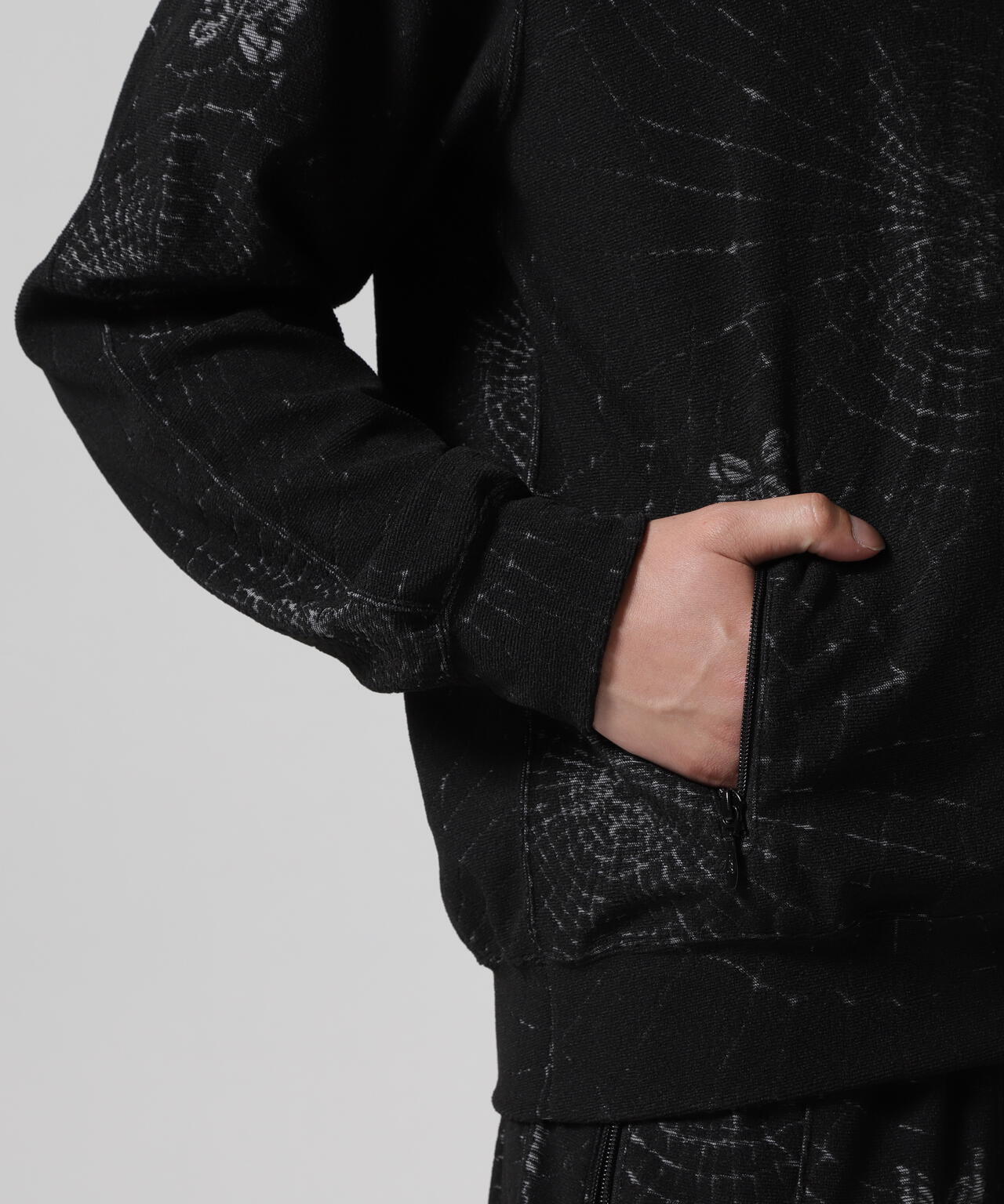 Needles/ニードルズ　Rib Collar Track Jacket - Spider Web