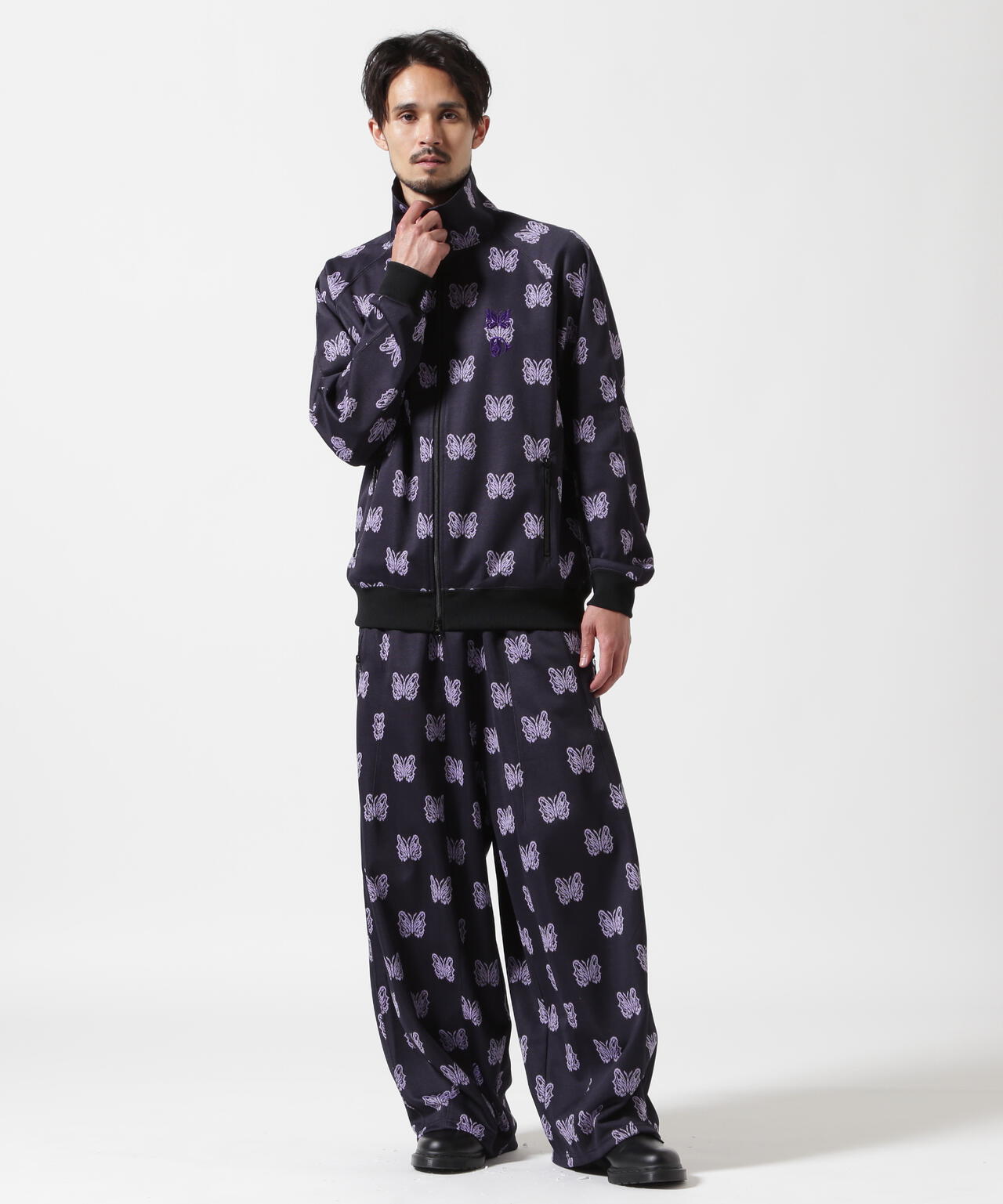 Needles x Kae Tanaka/ニードルズ×カエ タナカ  Track Jacket- Poly Jacquard