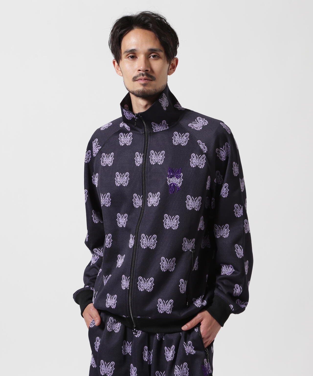 Needles x Kae Tanaka/ニードルズ×カエ タナカ  Track Jacket- Poly Jacquard