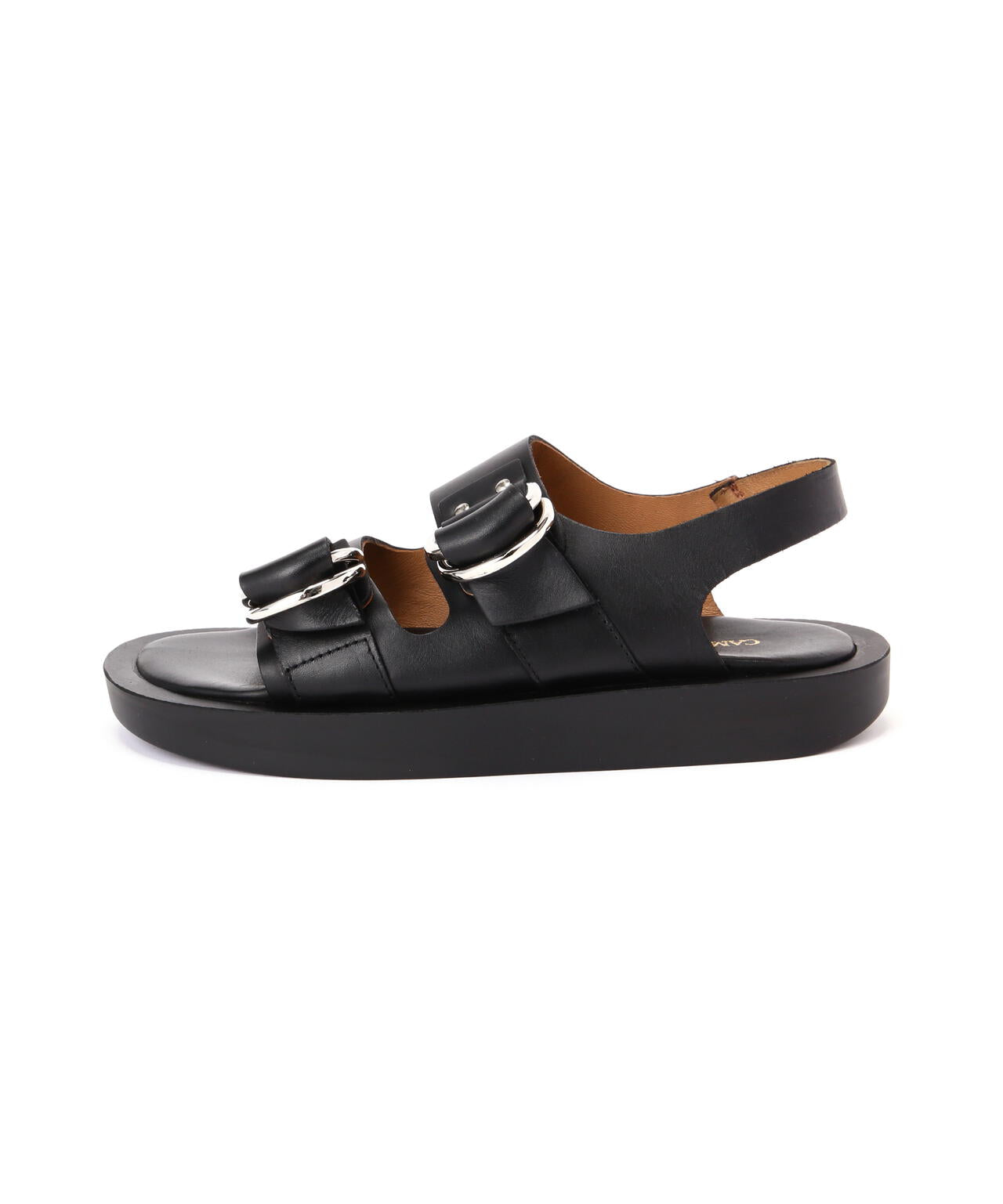 CAMINANDO/カミナンド  DOUBLE RING PLATFORM SANDALS
