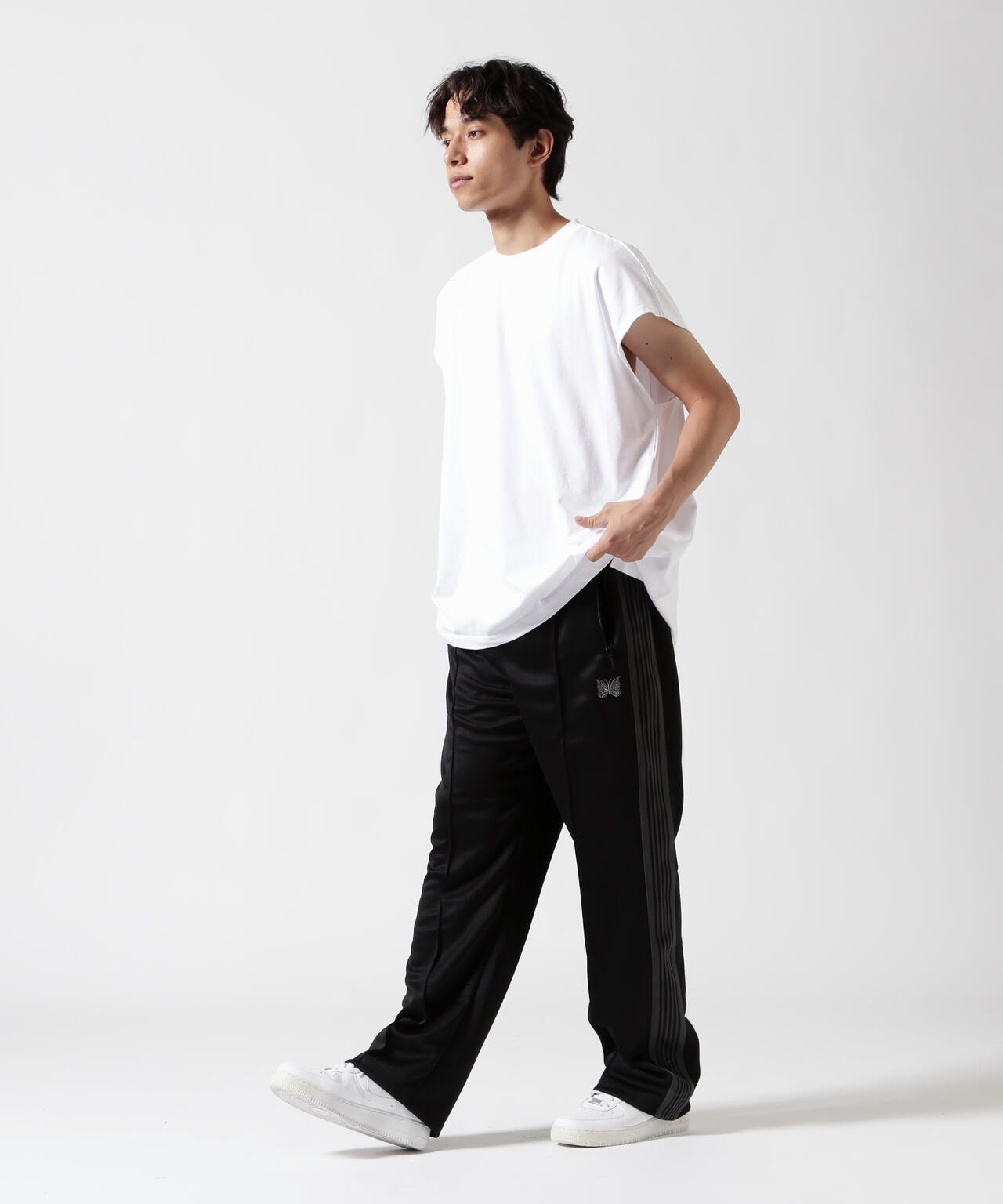 Needles/ニードルズ  別注Track Pant - Poly Smooth
