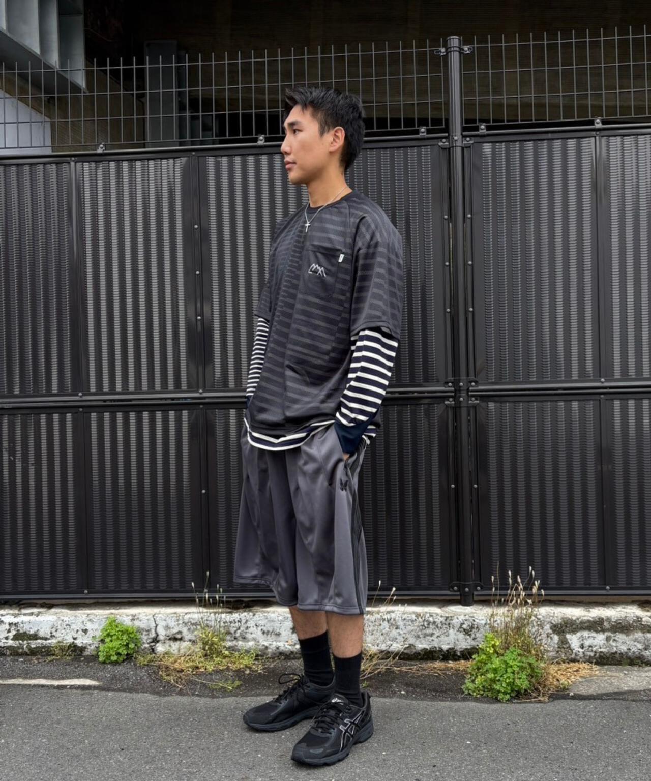 Needles/ニードルズ  別注H.D TRACK SHORTS - POLY SMOOTH