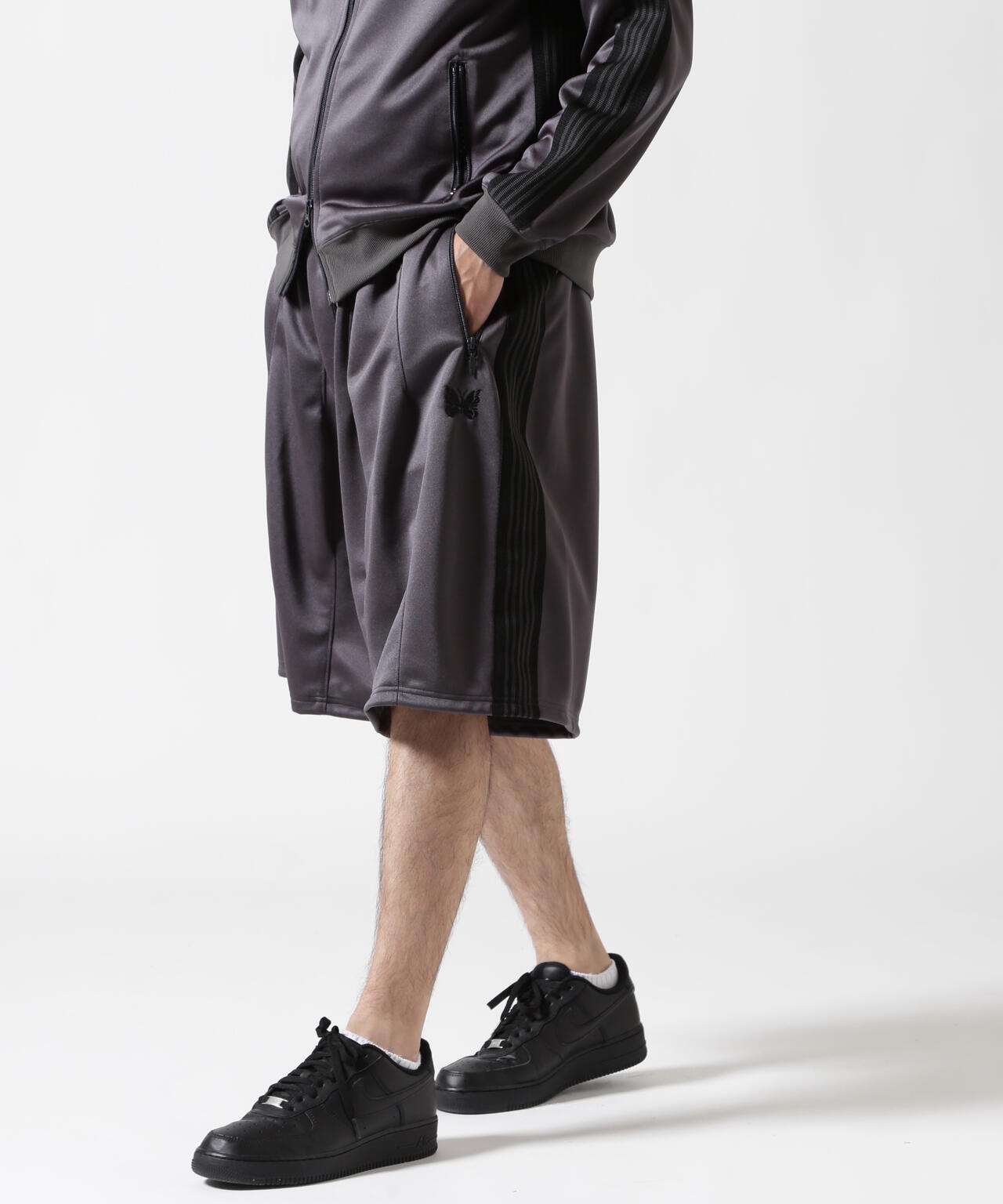Needles/ニードルズ  別注H.D TRACK SHORTS - POLY SMOOTH