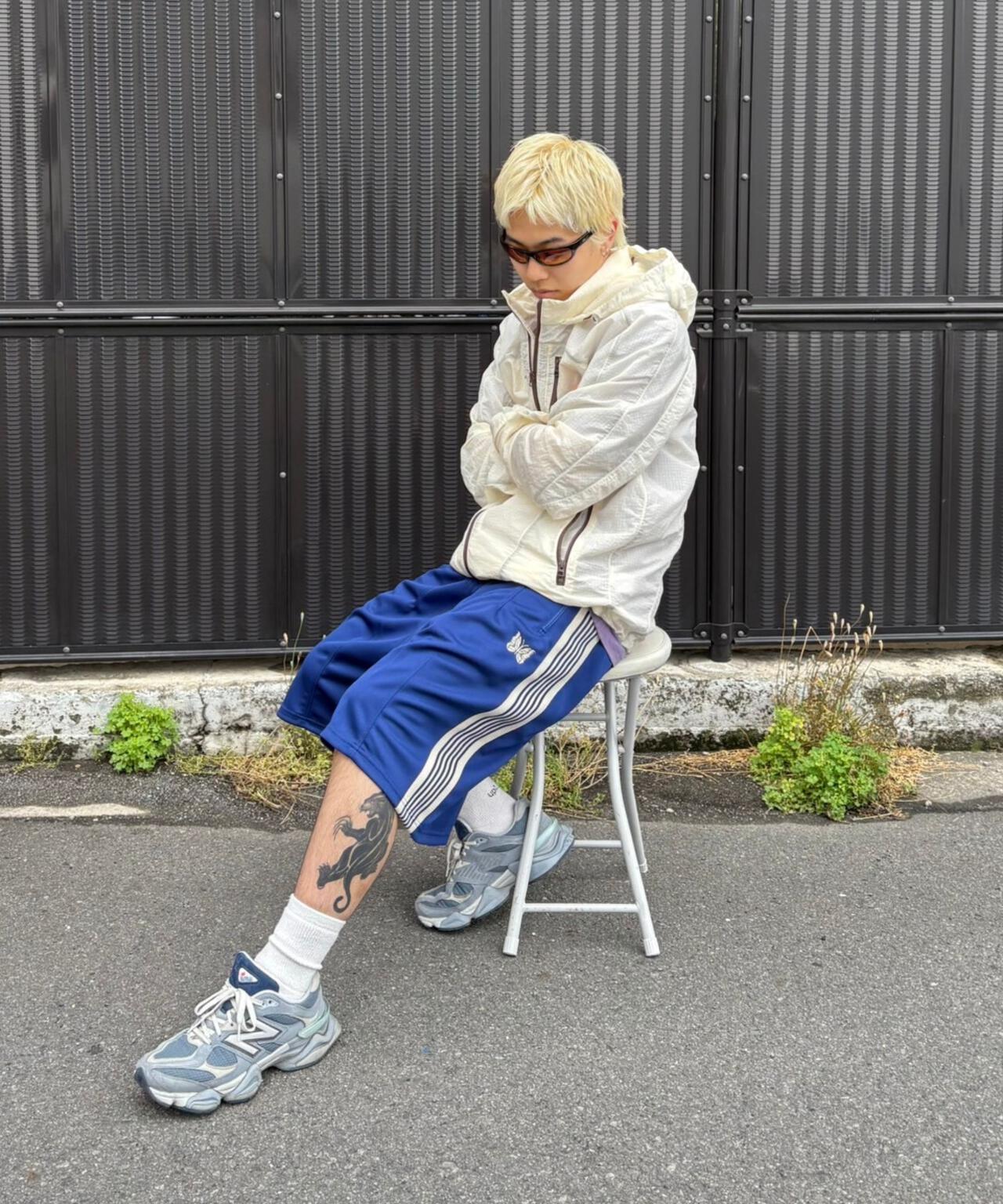 Needles/ニードルズ  別注H.D TRACK SHORTS - POLY SMOOTH
