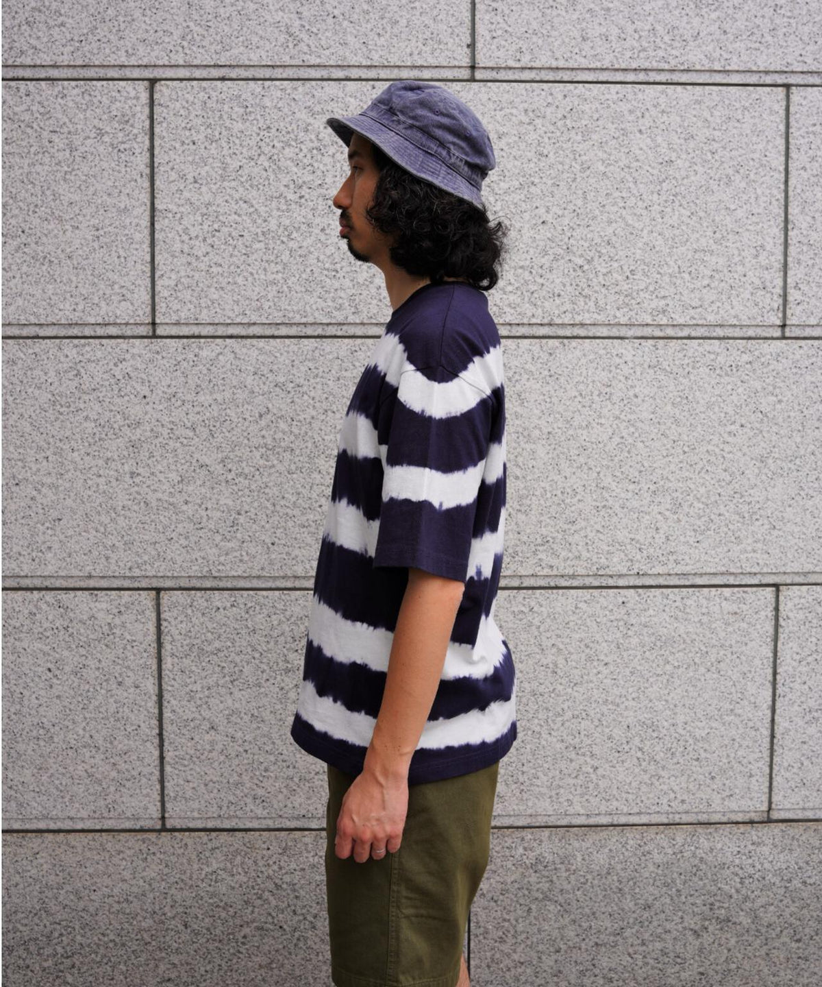 B omnivore/ビーオムニボー  tiedye T-shirt