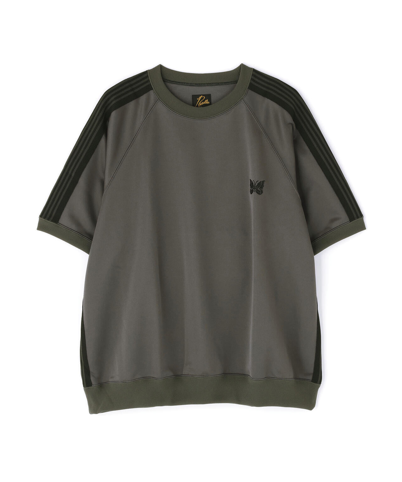 Needles/ニードルズ  別注Track S/S Crew Neck Shirt-Poly Smooth
