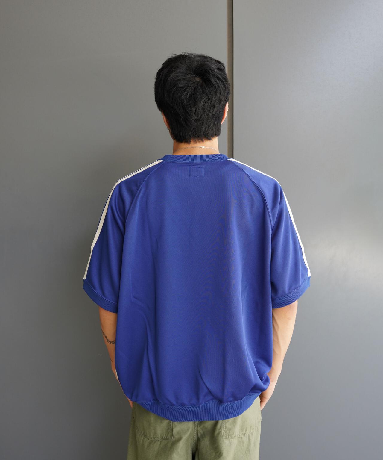 Needles/ニードルズ  別注Track S/S Crew Neck Shirt-Poly Smooth