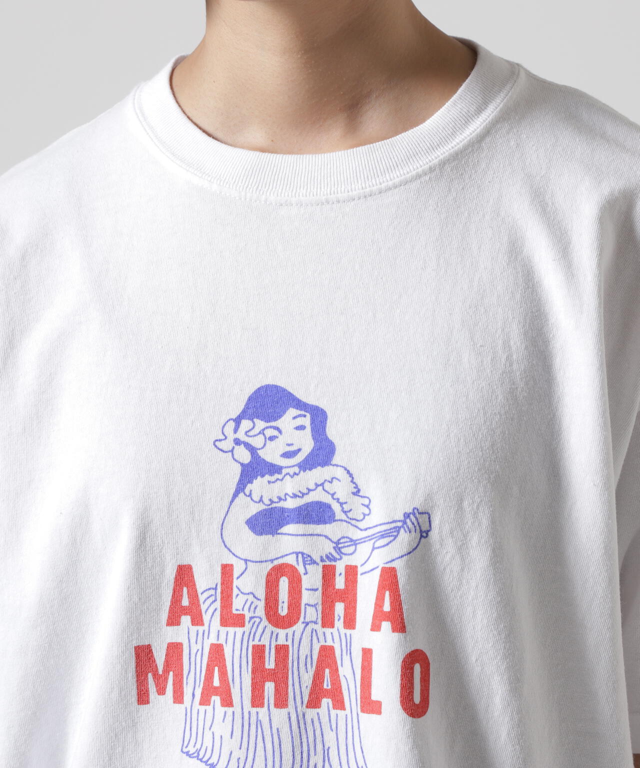 FUNG/ファング　CUT OFF TEE ALOHA MAHALO　Ｔシャツ