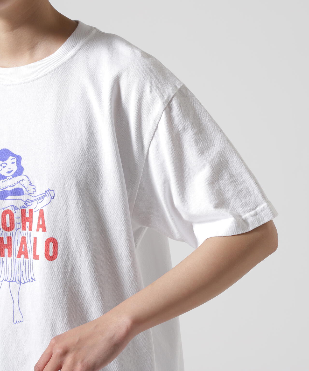FUNG/ファング　CUT OFF TEE ALOHA MAHALO　Ｔシャツ