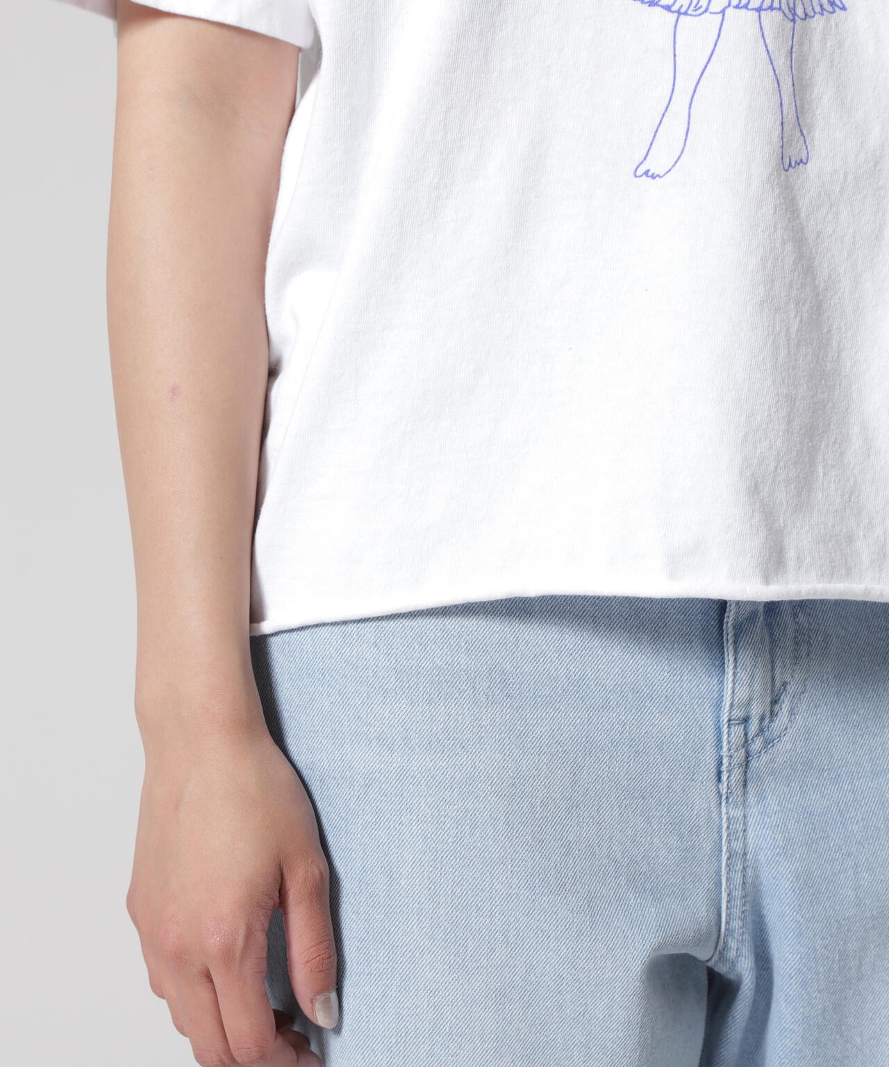 FUNG/ファング　CUT OFF TEE ALOHA MAHALO　Ｔシャツ