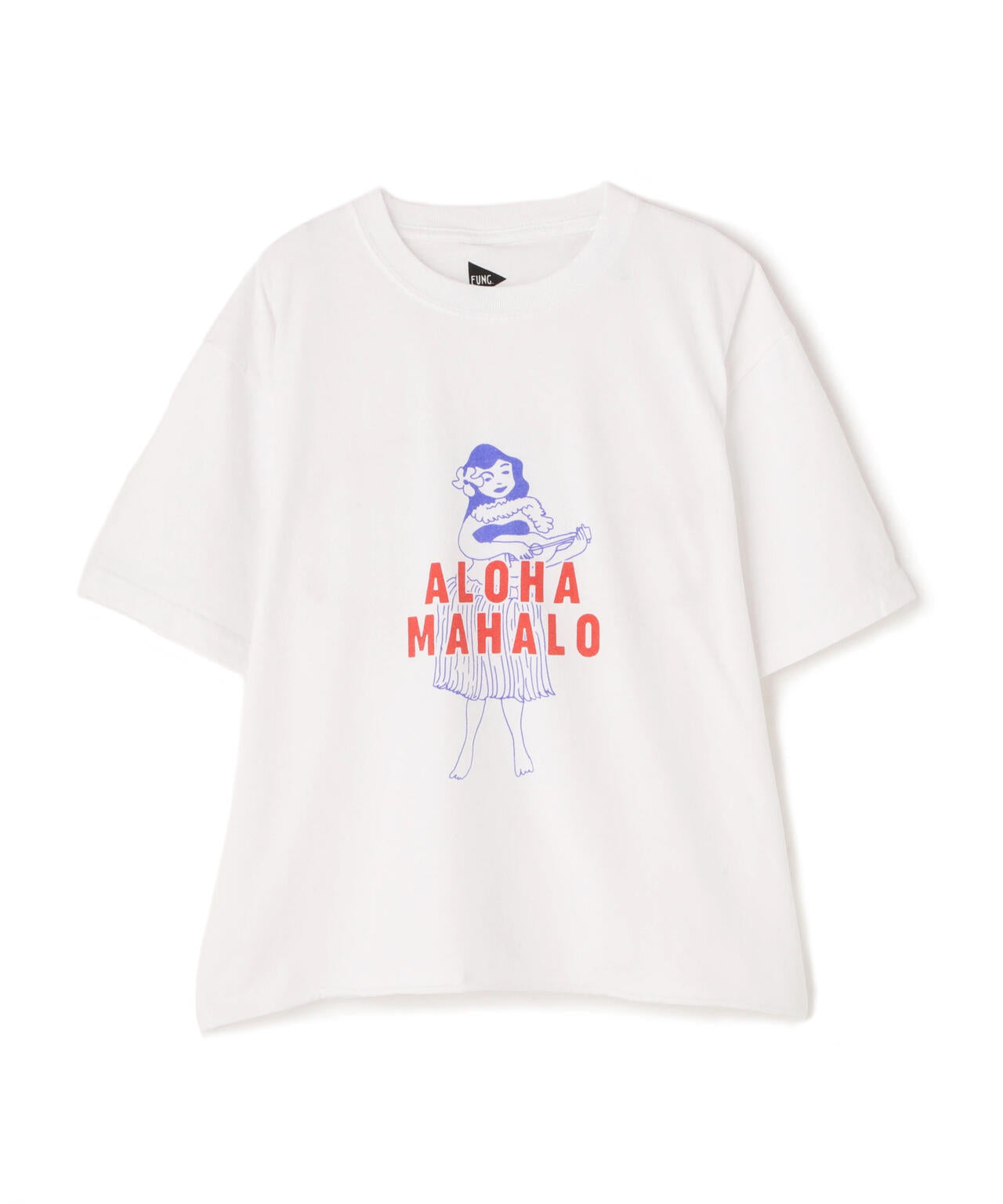 FUNG/ファング　CUT OFF TEE ALOHA MAHALO　Ｔシャツ