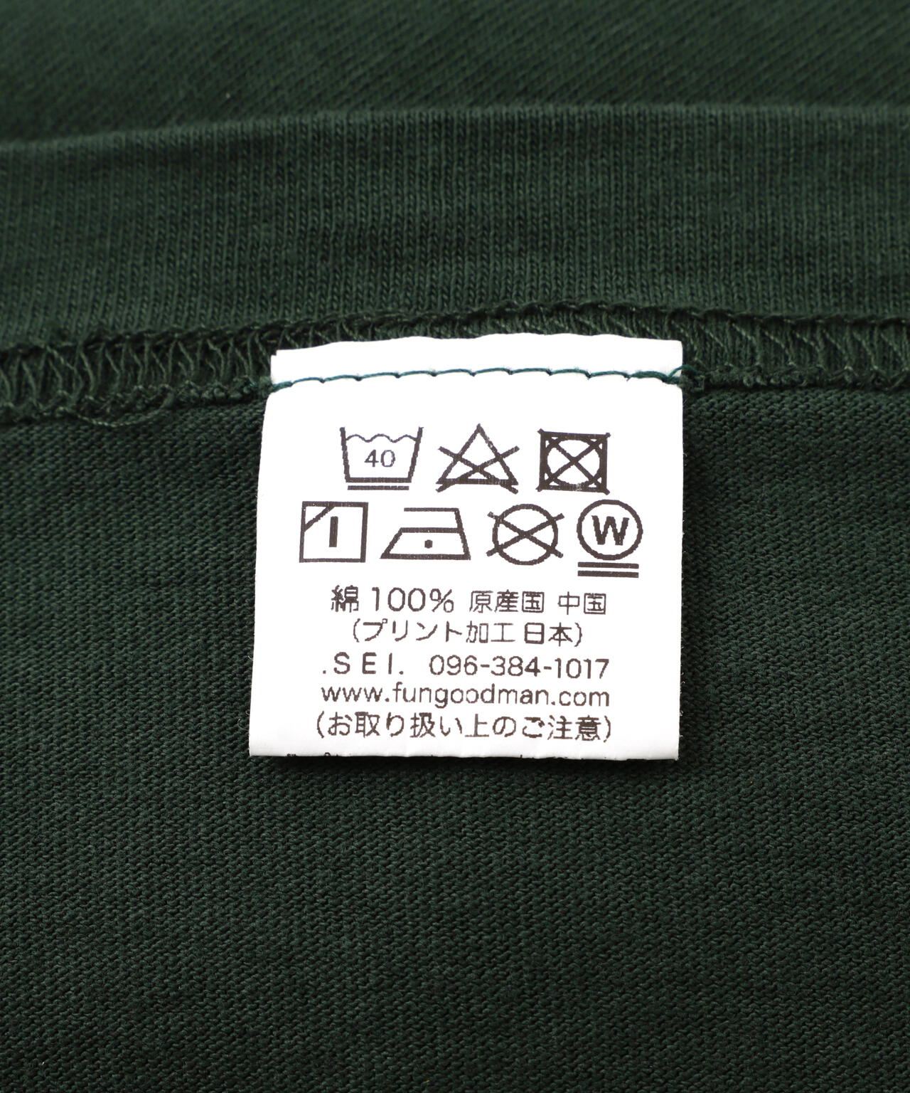 FUNG/ファング　BASIC TEE THINK BIGGER　Tシャツ