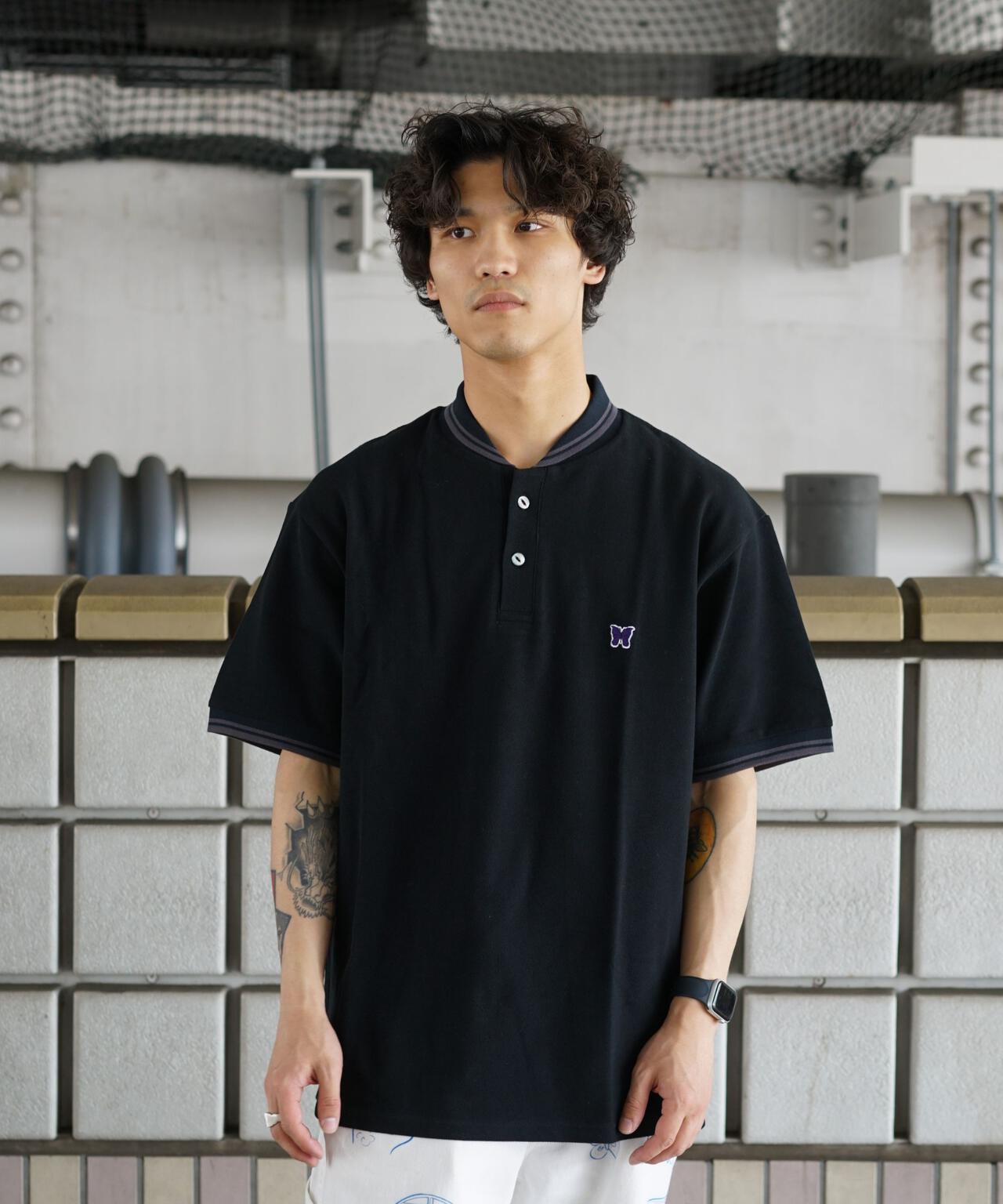 Needles/ニードルズ  別注Shawl Collar S/S Polo - Cotton Pique