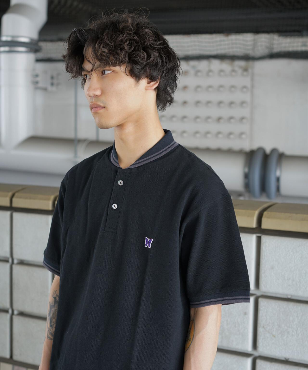 Needles/ニードルズ  別注Shawl Collar S/S Polo - Cotton Pique