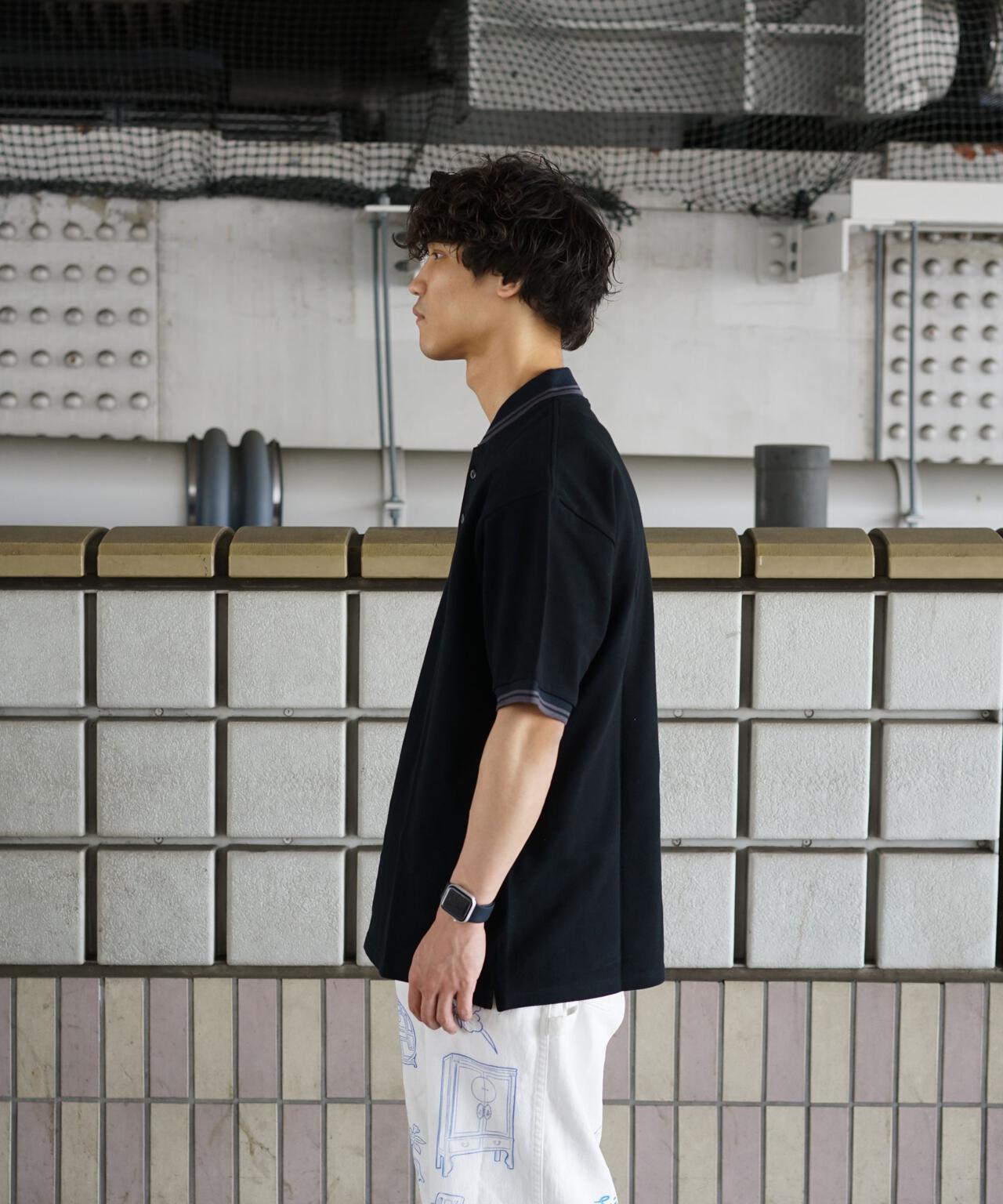 Needles/ニードルズ  別注Shawl Collar S/S Polo - Cotton Pique