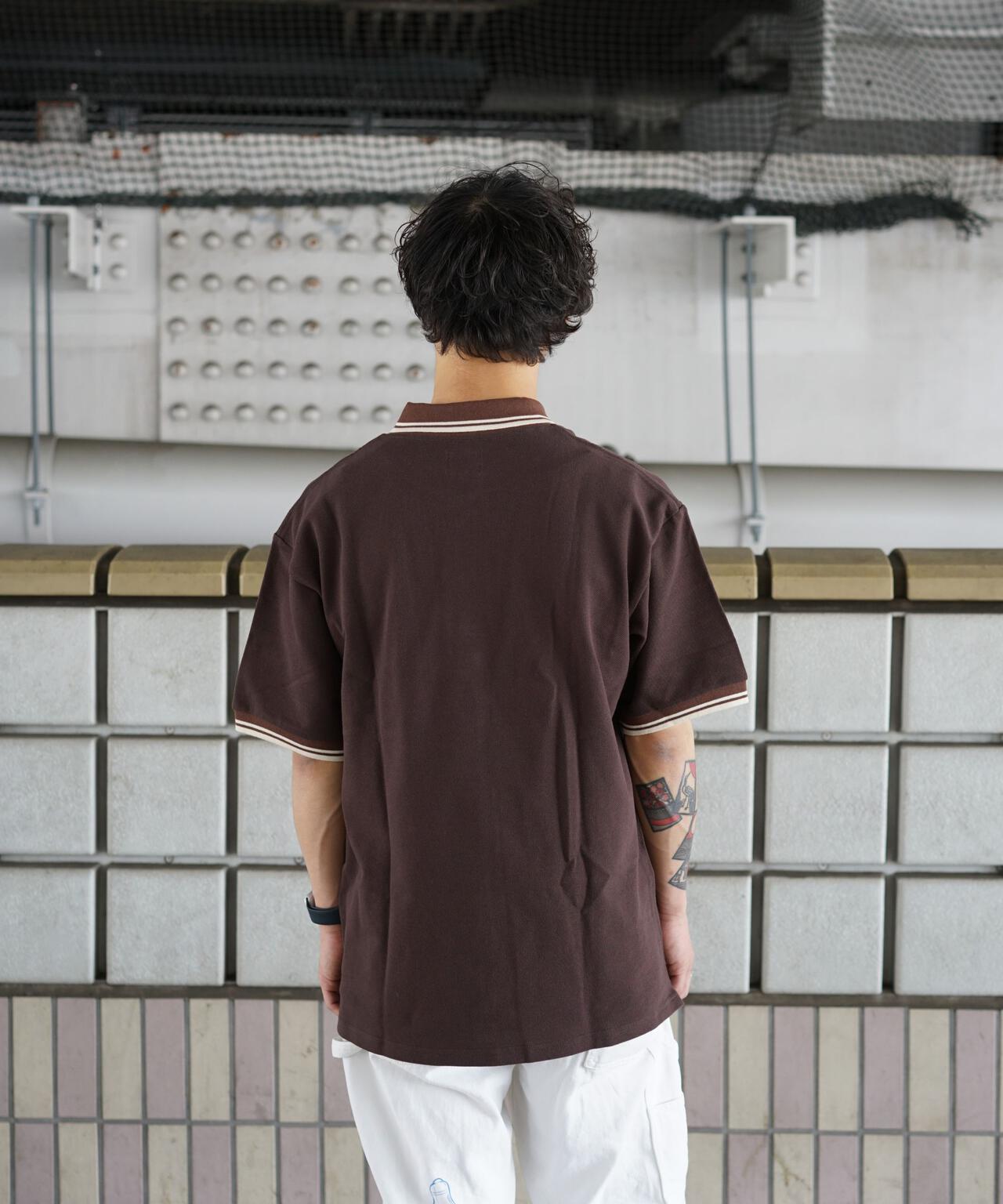 Needles/ニードルズ  別注Shawl Collar S/S Polo - Cotton Pique