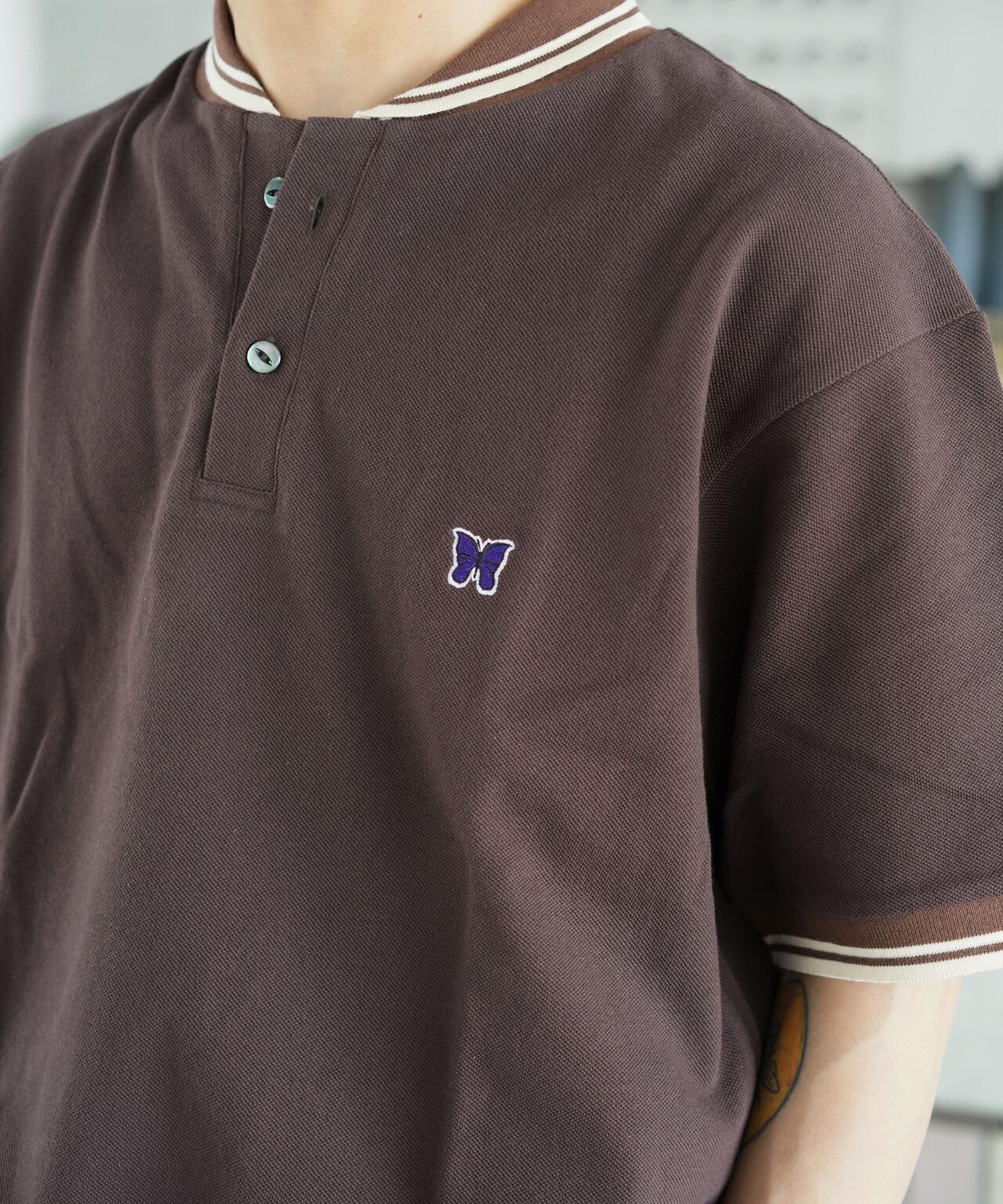 Needles/ニードルズ  別注Shawl Collar S/S Polo - Cotton Pique