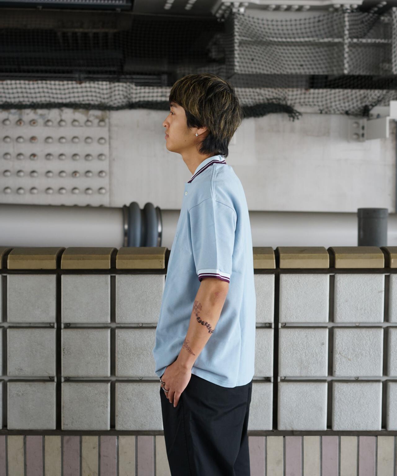 Needles/ニードルズ  別注Shawl Collar S/S Polo - Cotton Pique