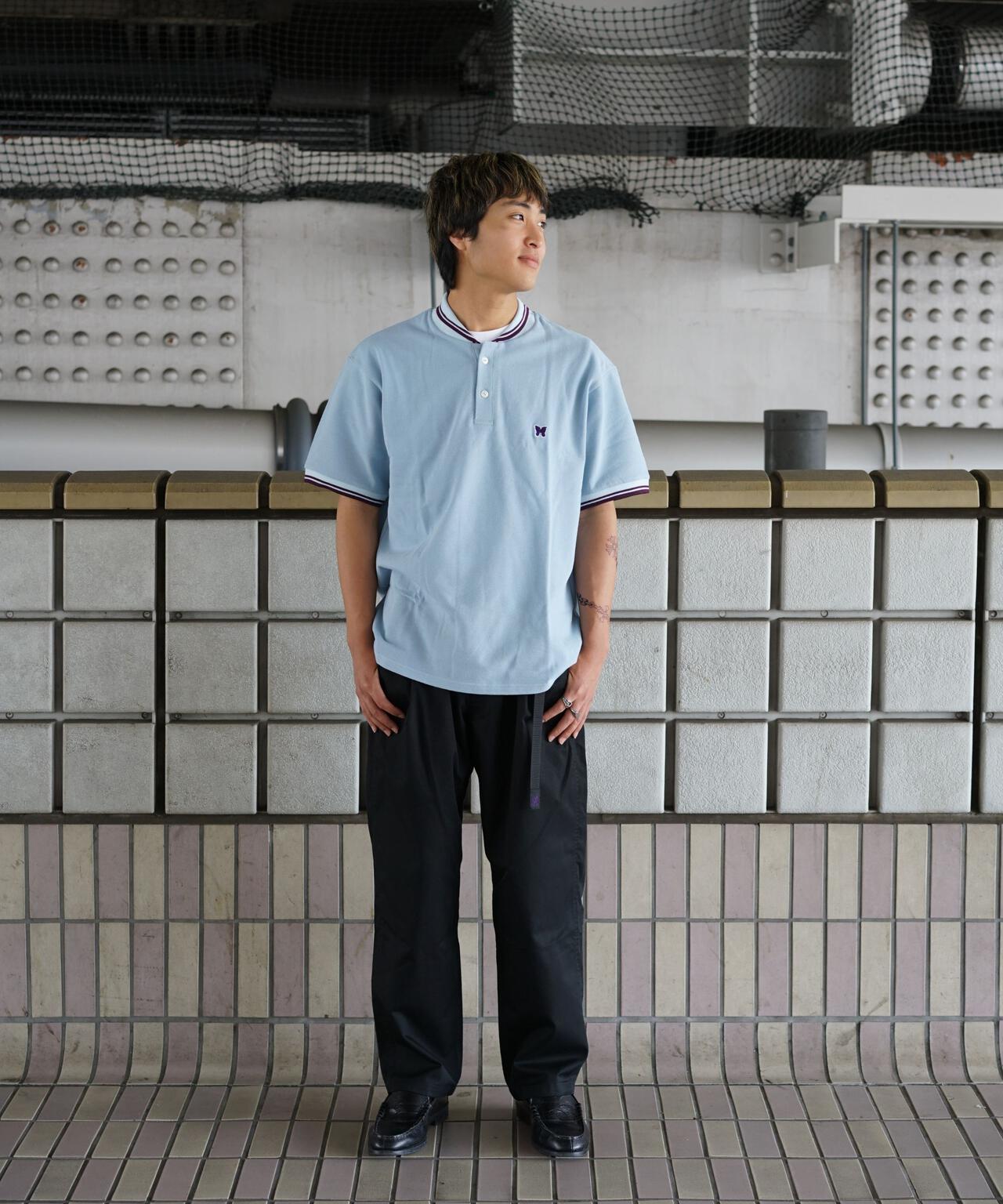 Needles/ニードルズ  別注Shawl Collar S/S Polo - Cotton Pique