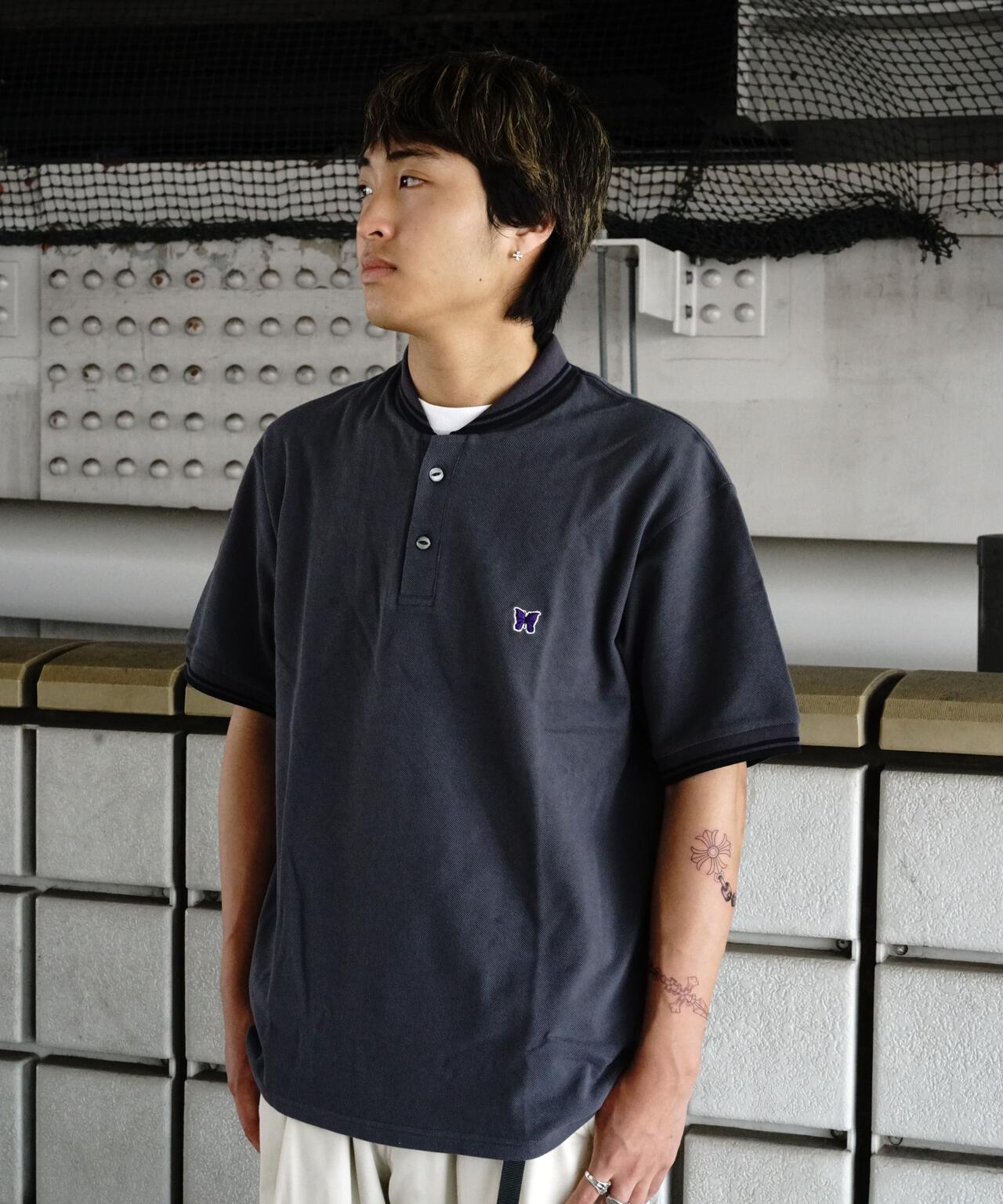 Needles/ニードルズ  別注Shawl Collar S/S Polo - Cotton Pique