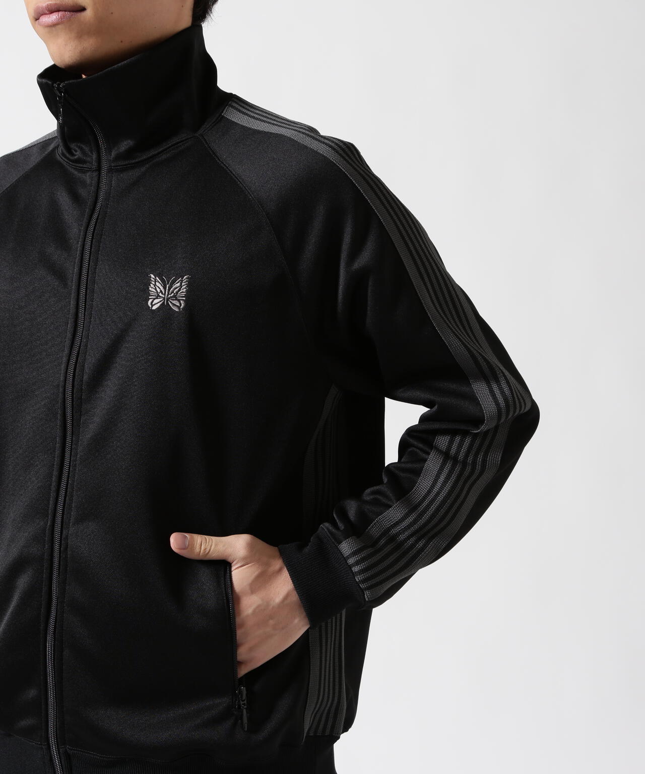 Needles/ニードルズ　別注Track Jacket - Poly Smooth