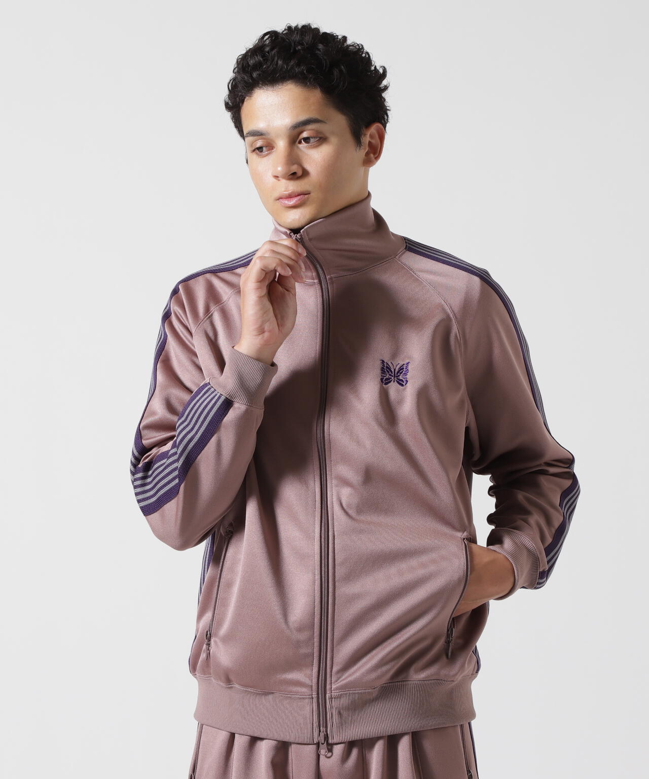 Needles/ニードルズ　別注Track Jacket - Poly Smooth
