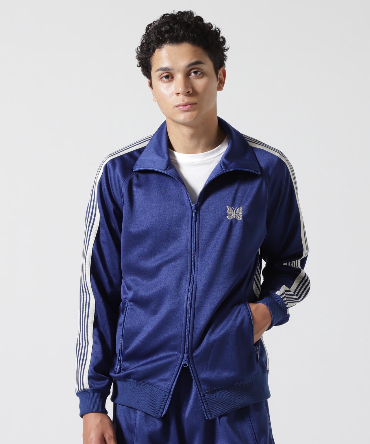 Needles/ニードルズ　別注Track Jacket - Poly Smooth