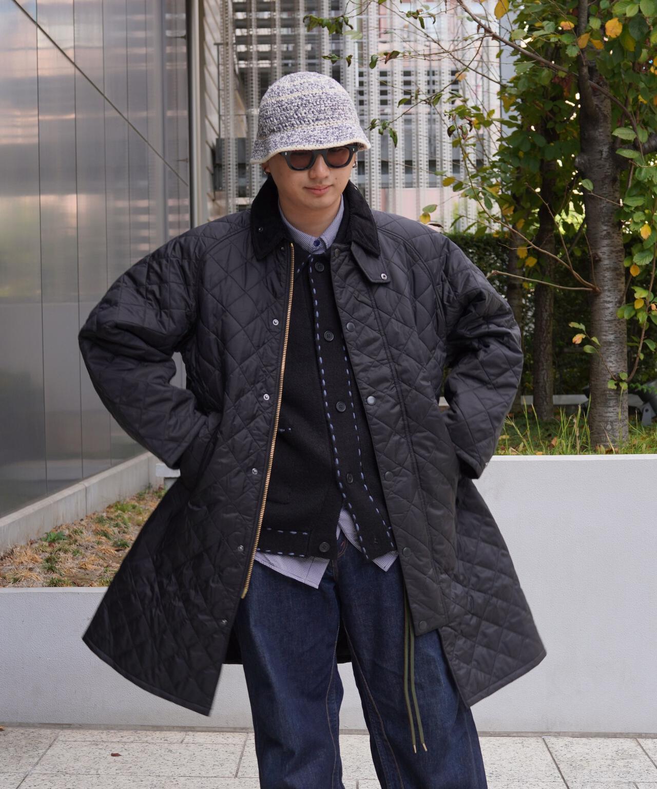 Barbour/バブアー  EXMOOR QUILTING MID-LENGTH COAT エクスモアキルティングミドルレングスコート