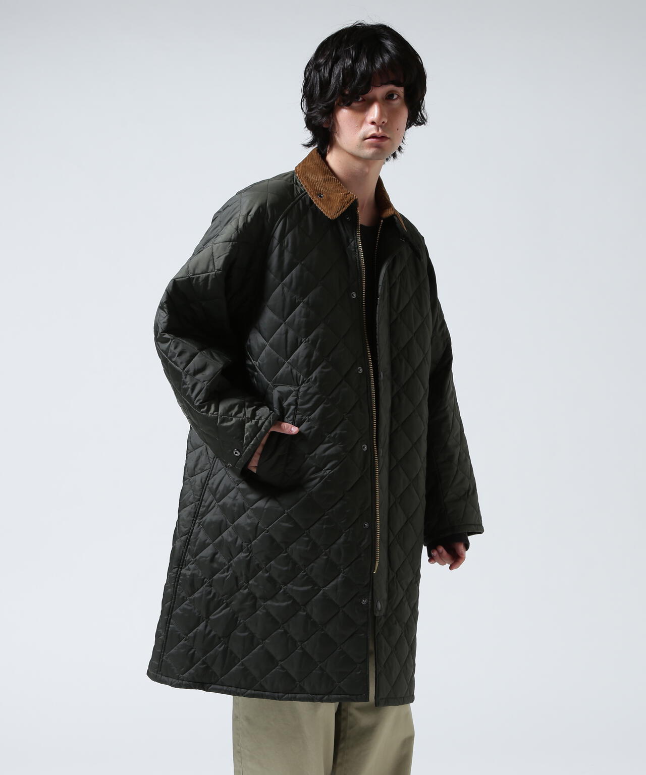 Barbour/バブアー  EXMOOR QUILTING MID-LENGTH COAT エクスモアキルティングミドルレングスコート